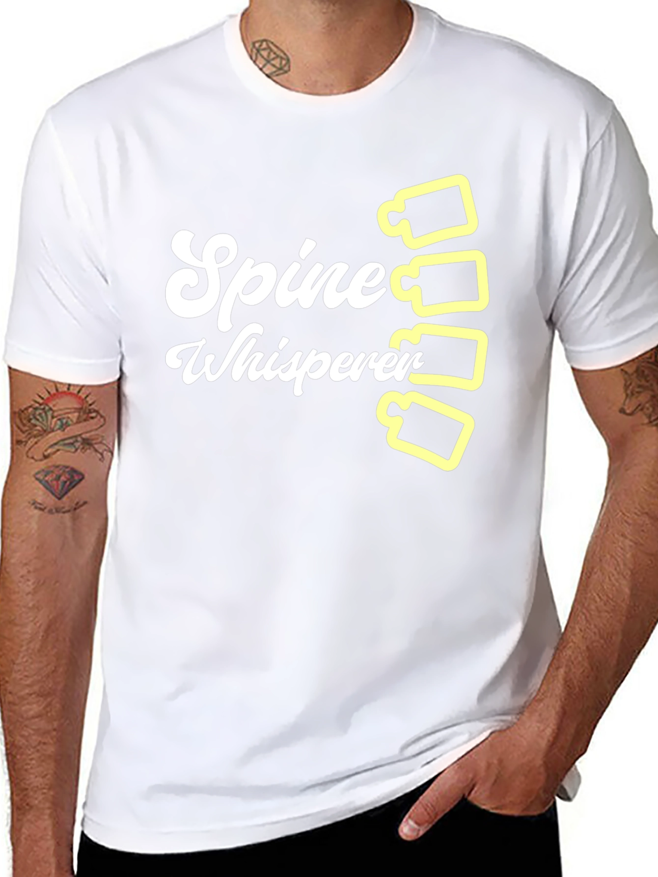 Spine Whisperer Graphic T-Shirt - Chiropractor Tee