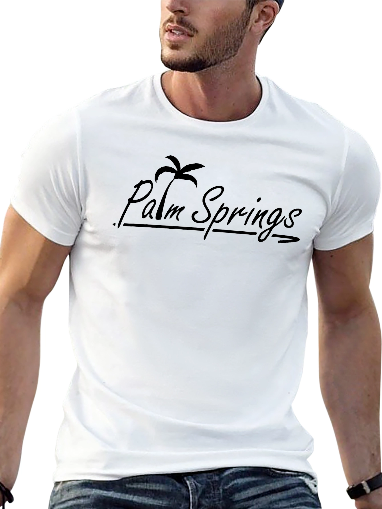 Palm Springs Graphic Tee - Stylish & Comfortable