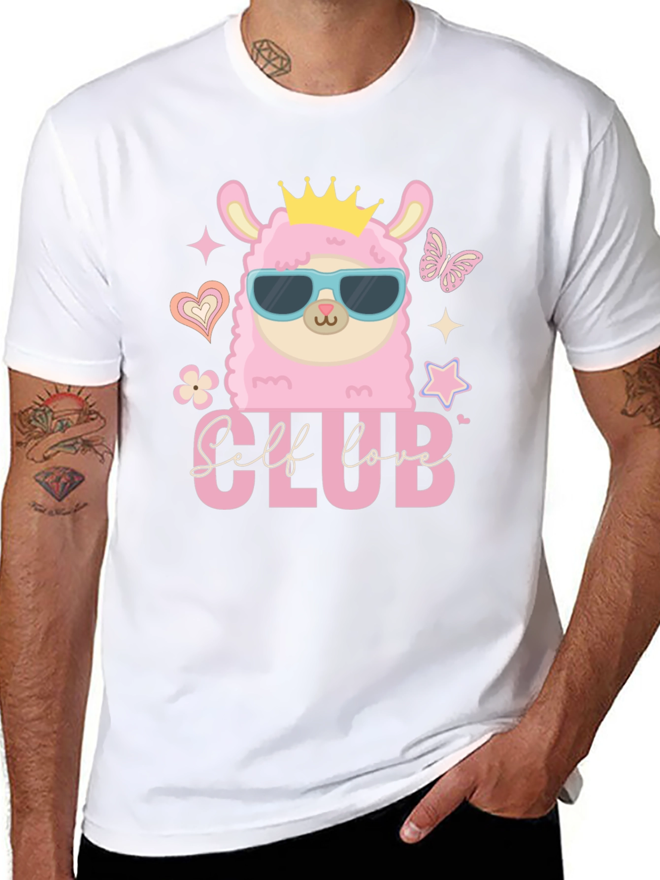 Self Love Club Llama T-Shirt