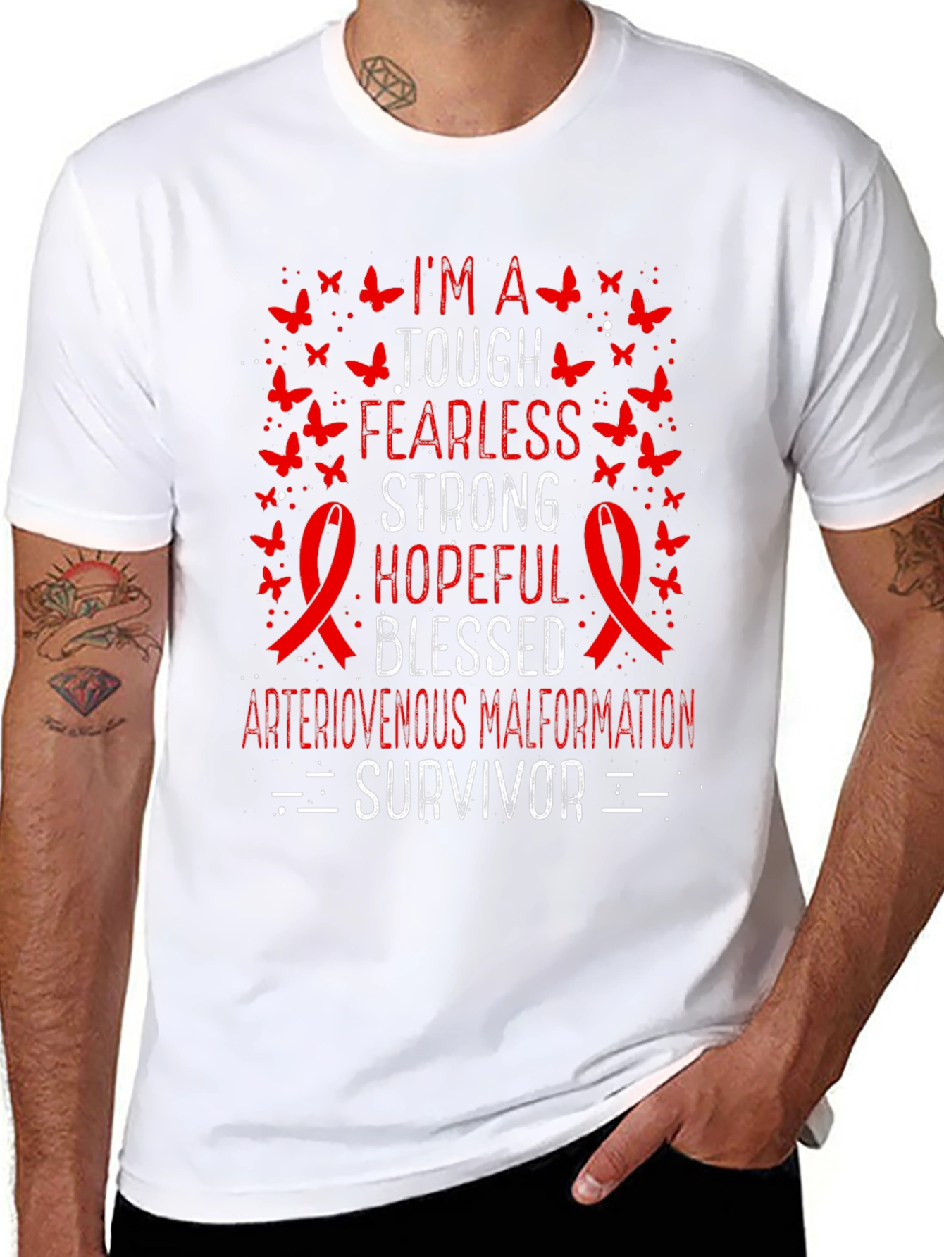 Arteriovenous Malformation Survivor T-Shirt