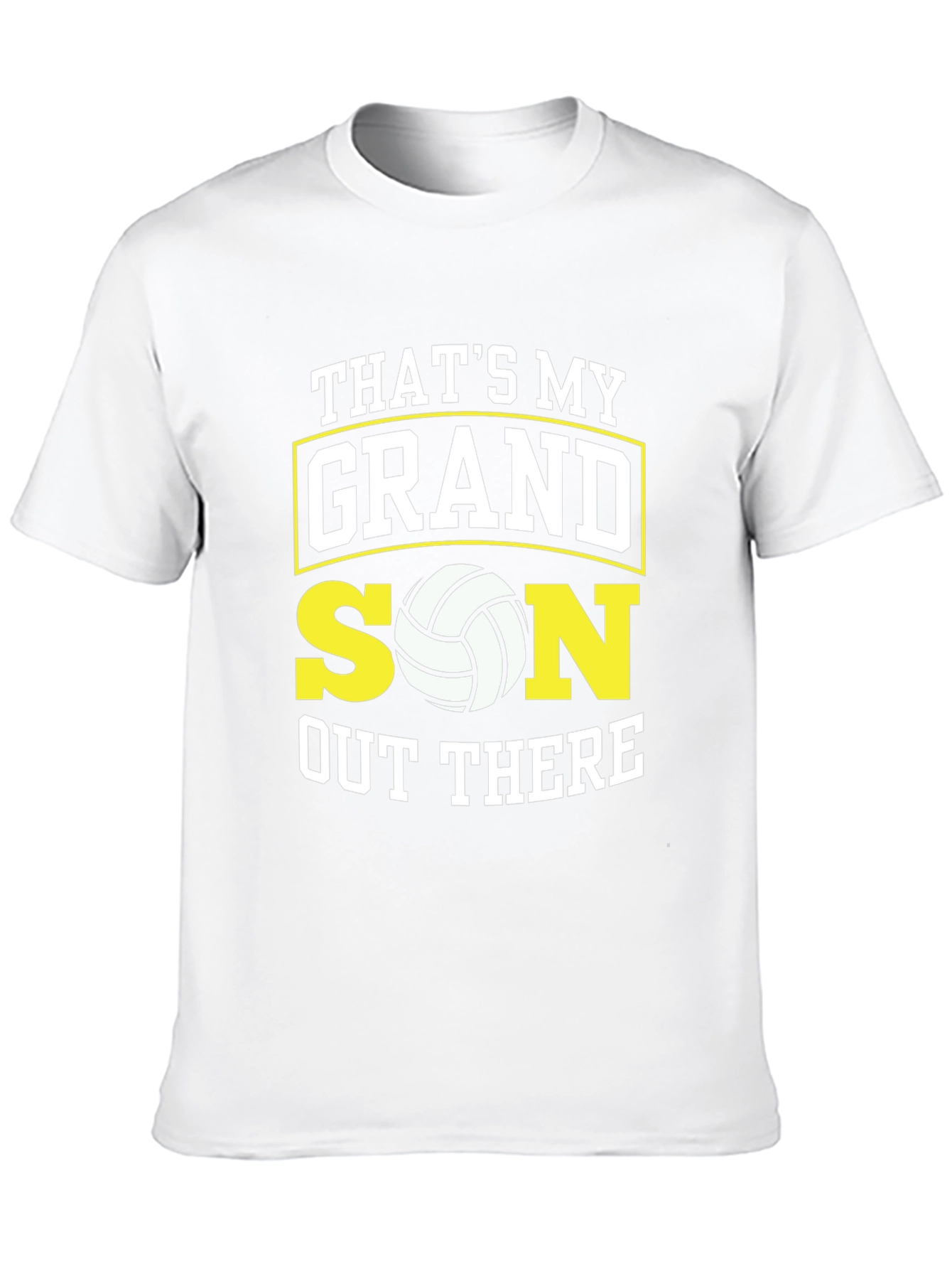 Thats My Grandson Volleyball Graphic T-Shirt