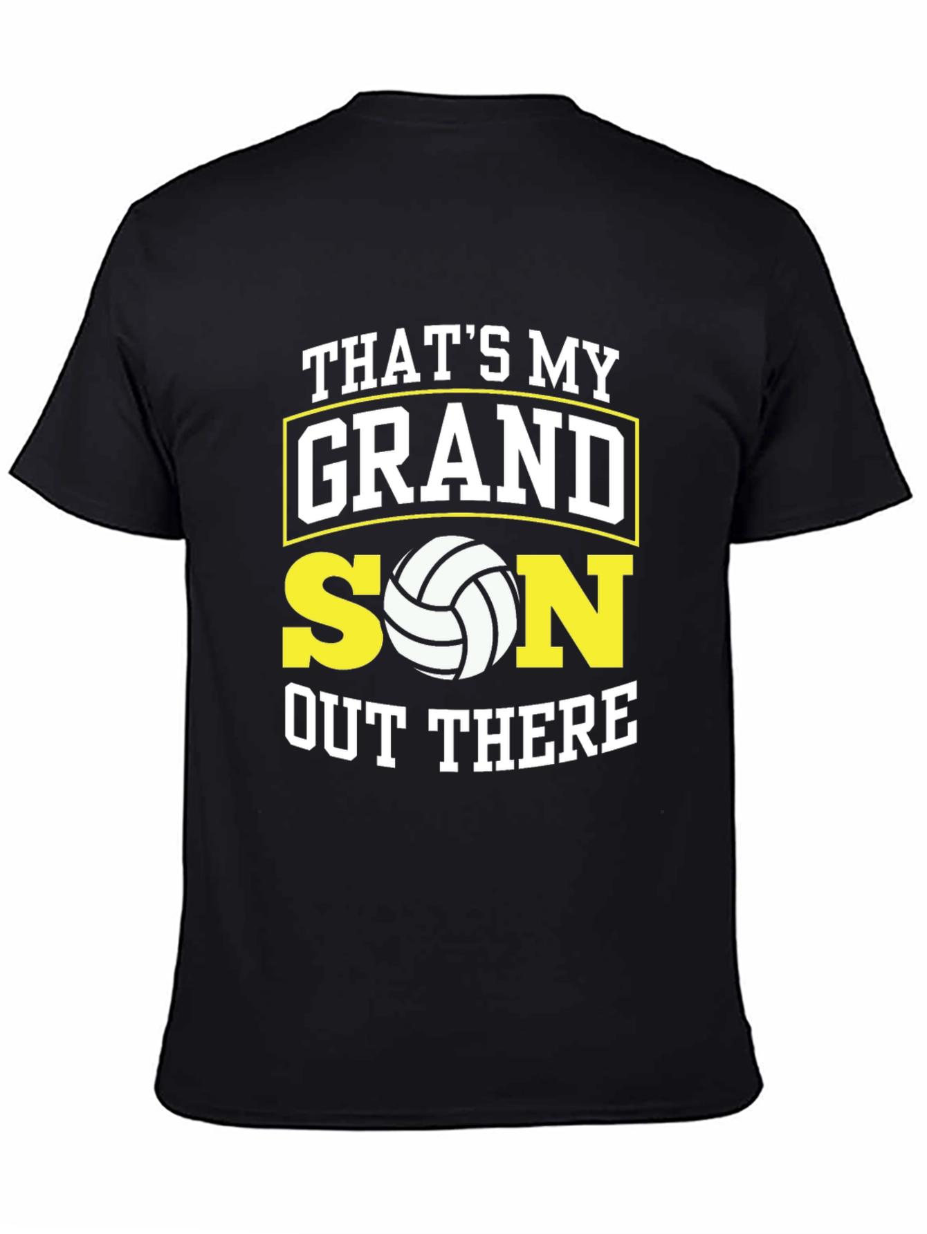 Thats My Grandson Volleyball Graphic T-Shirt