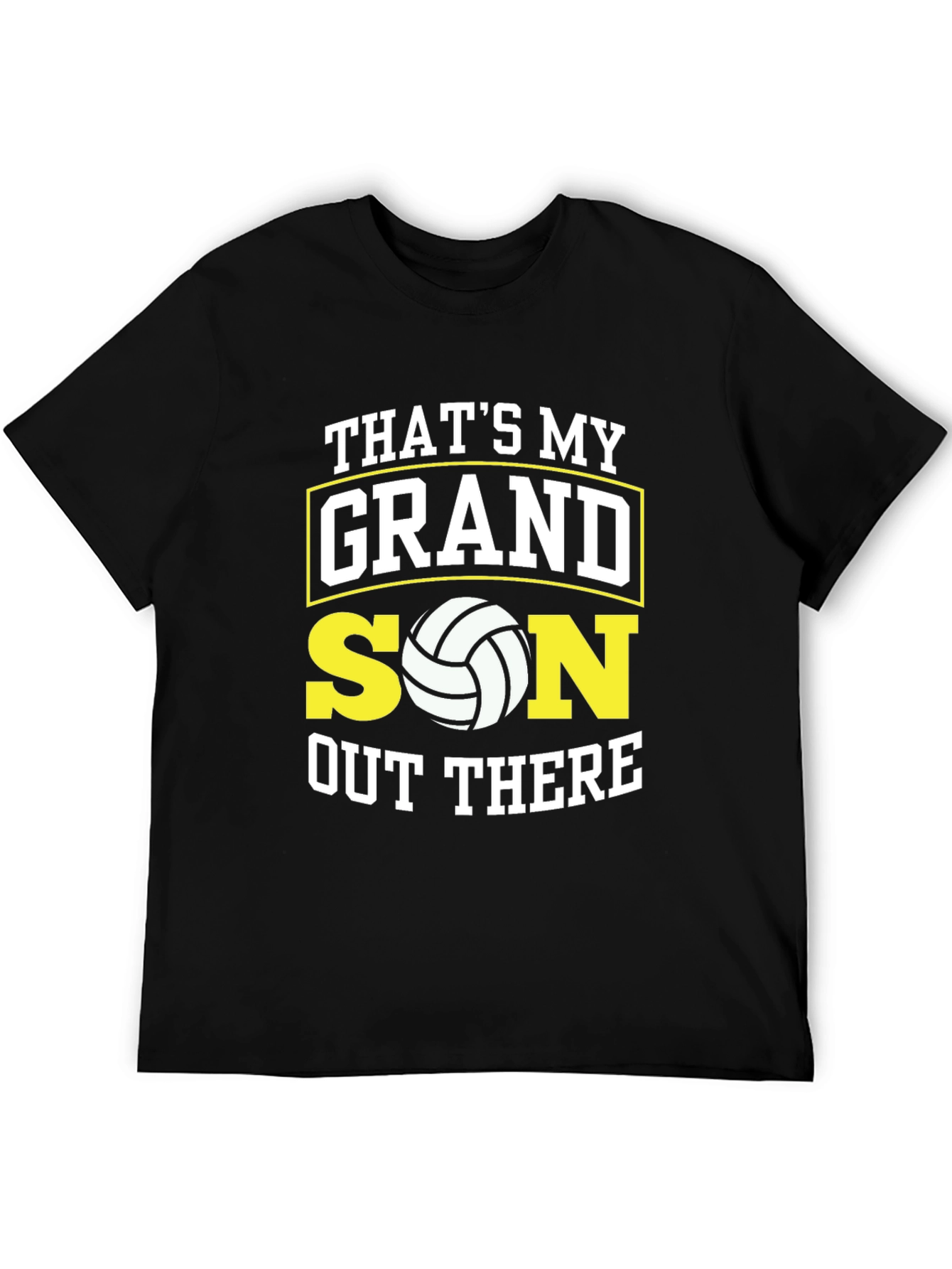 Thats My Grandson Volleyball Graphic T-Shirt