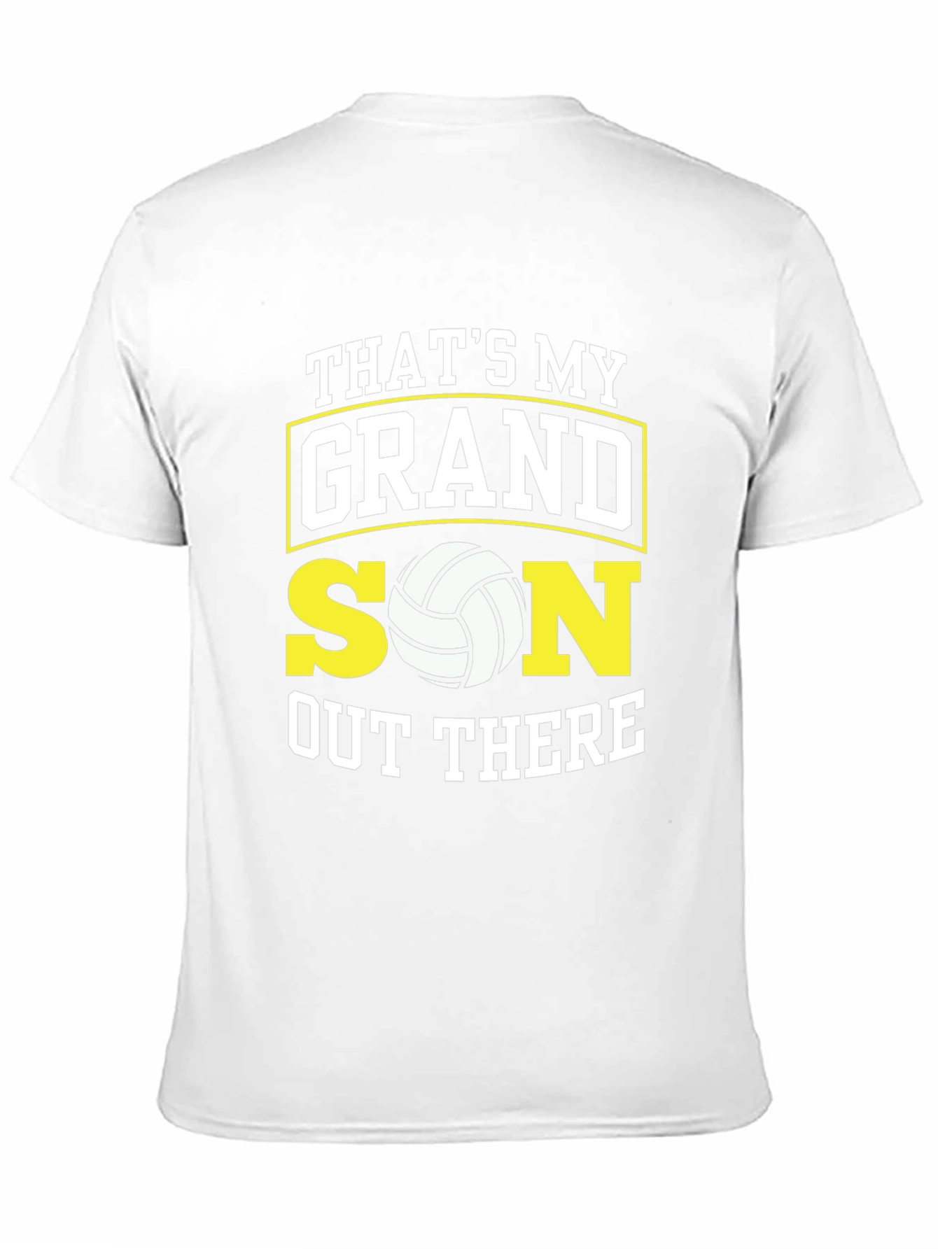 Thats My Grandson Volleyball Graphic T-Shirt