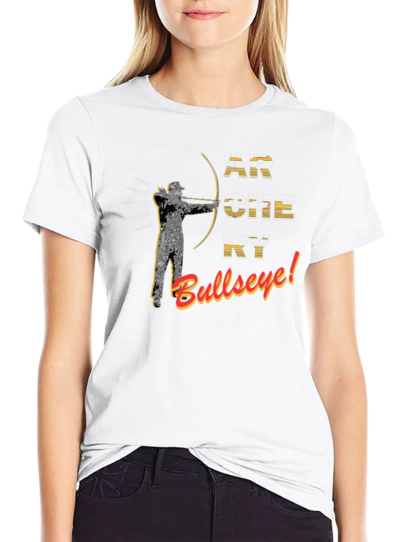 Archery Bullseye Graphic T-Shirt