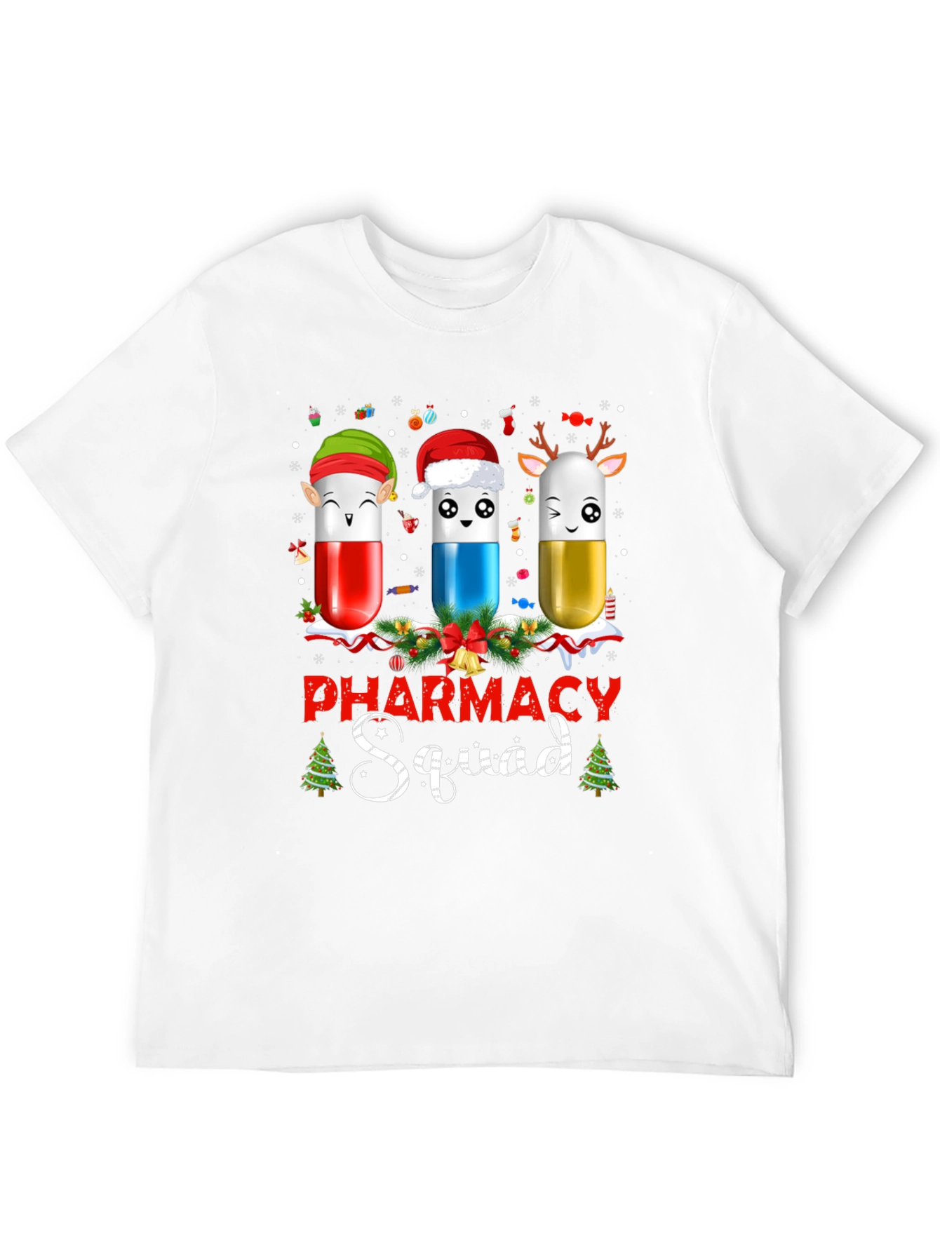 Pharmacy Squad Christmas T-Shirt