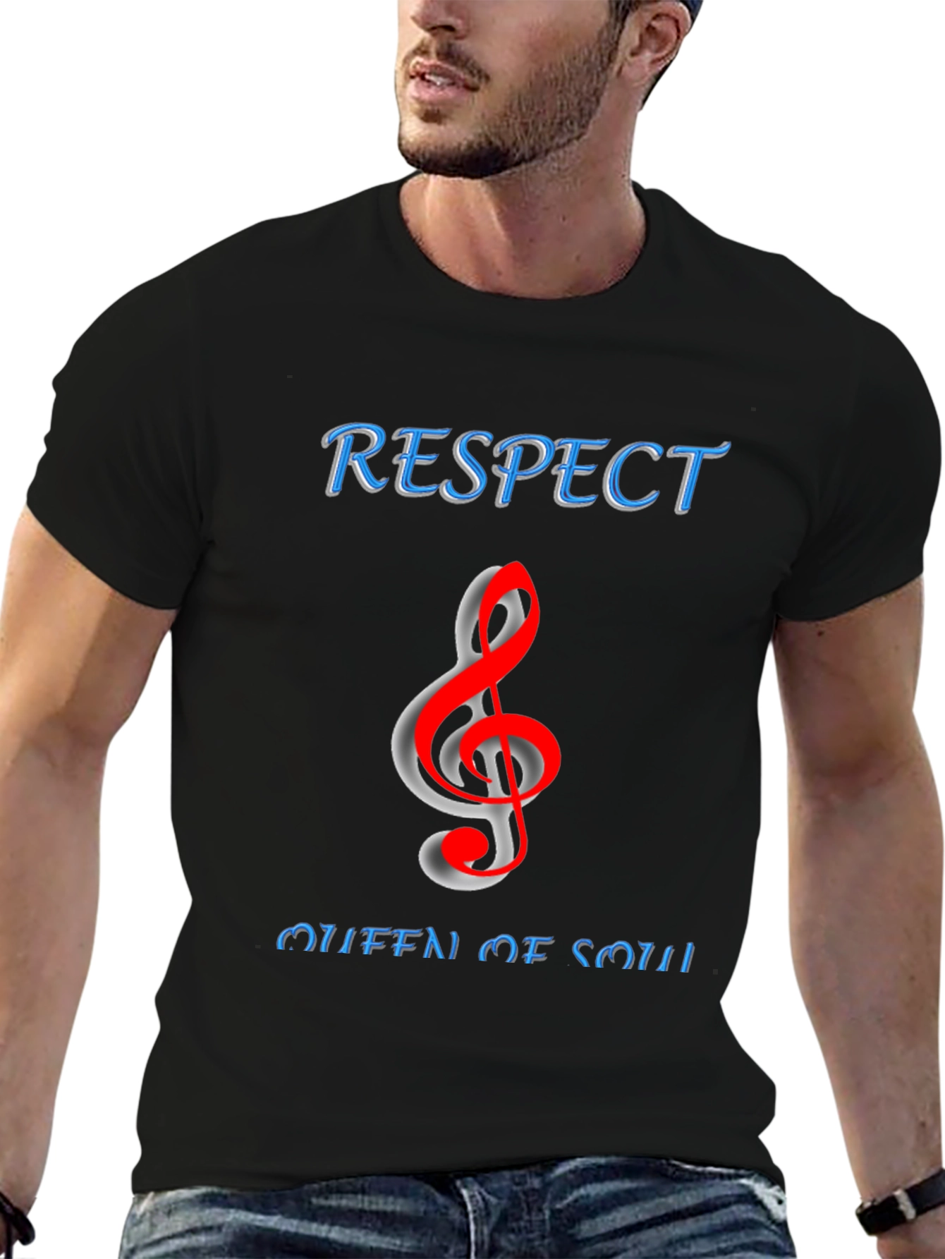 Respect Queen of Soul Graphic Tee