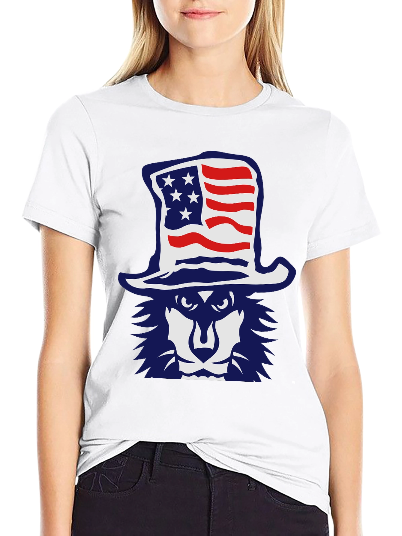 Patriotic Lion T-Shirt