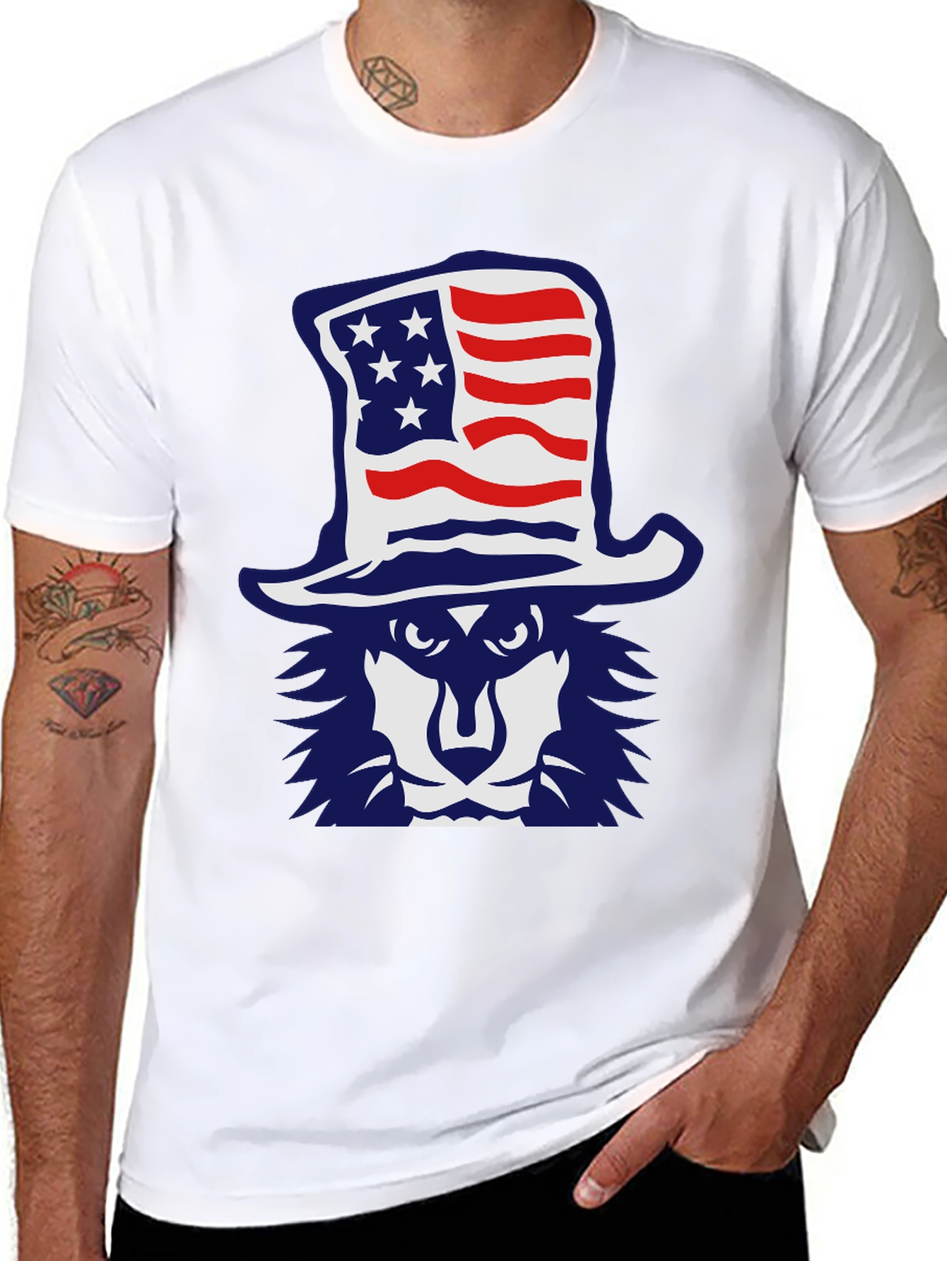 Patriotic Lion T-Shirt