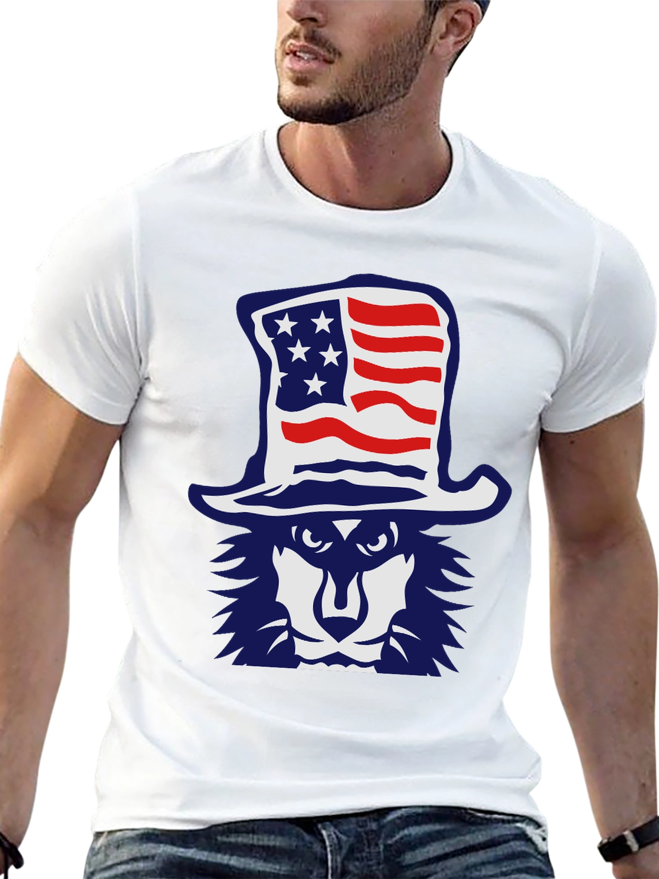 Patriotic Lion T-Shirt