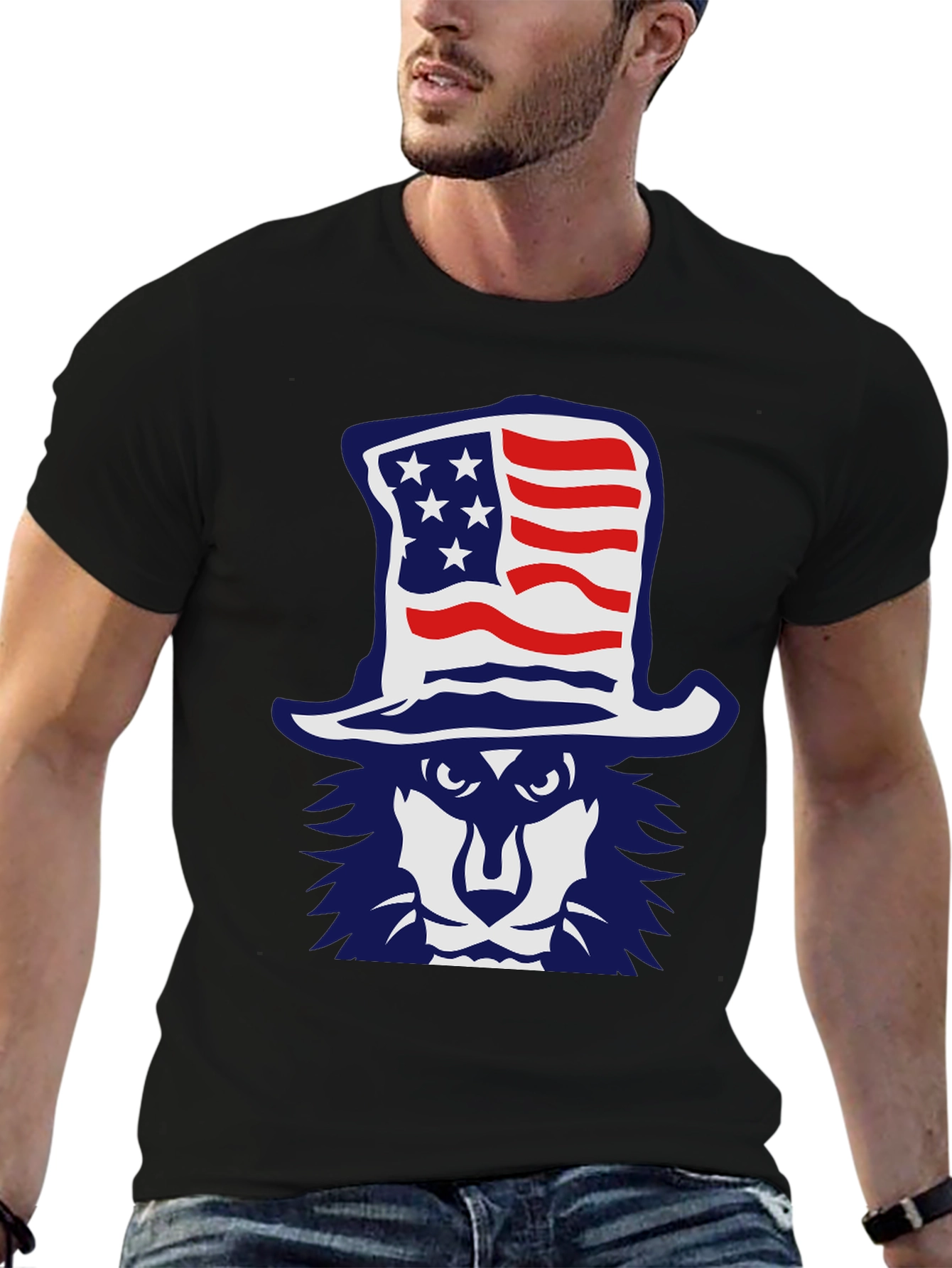 Patriotic Lion T-Shirt