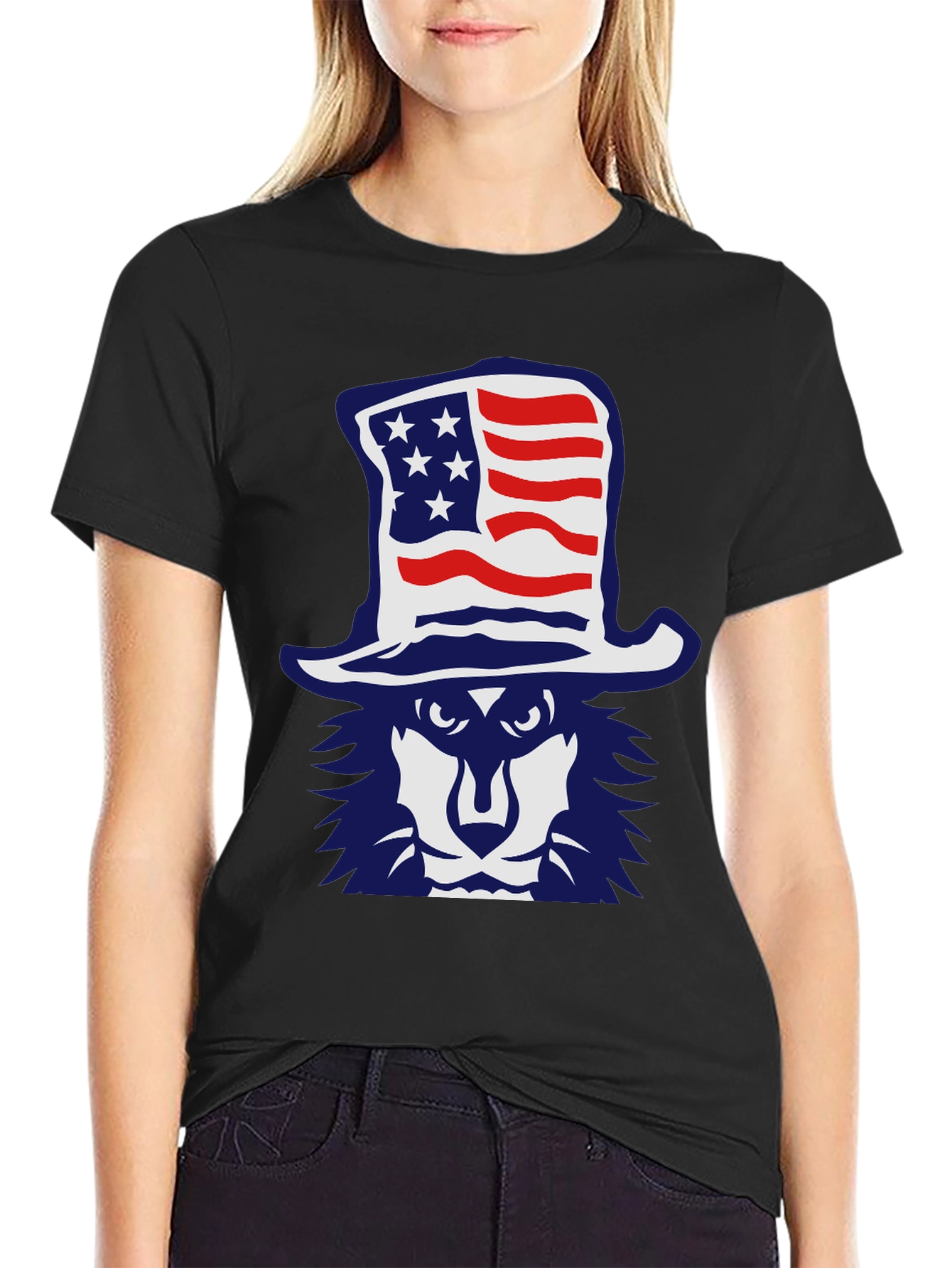 Patriotic Lion T-Shirt
