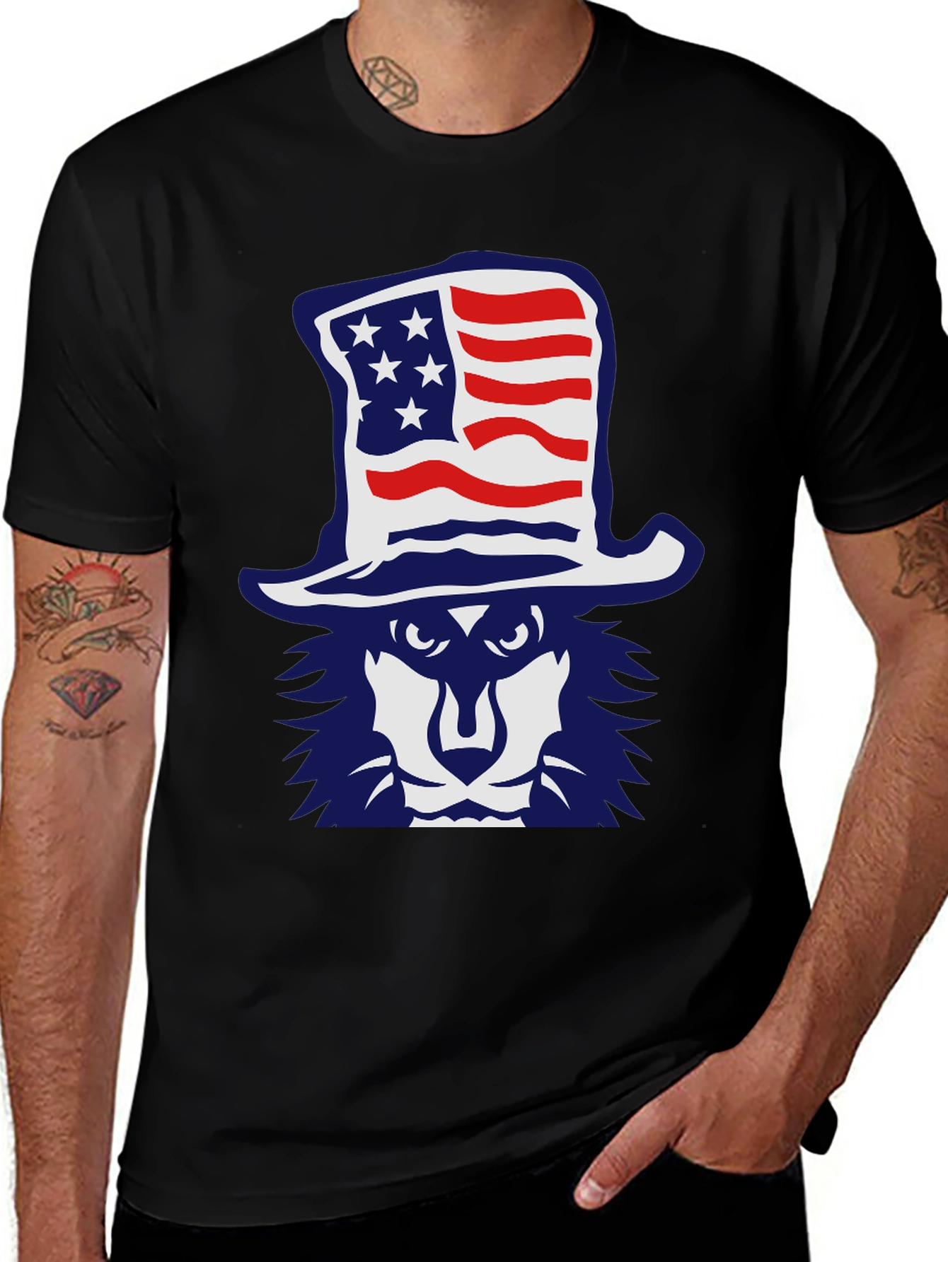 Patriotic Lion T-Shirt