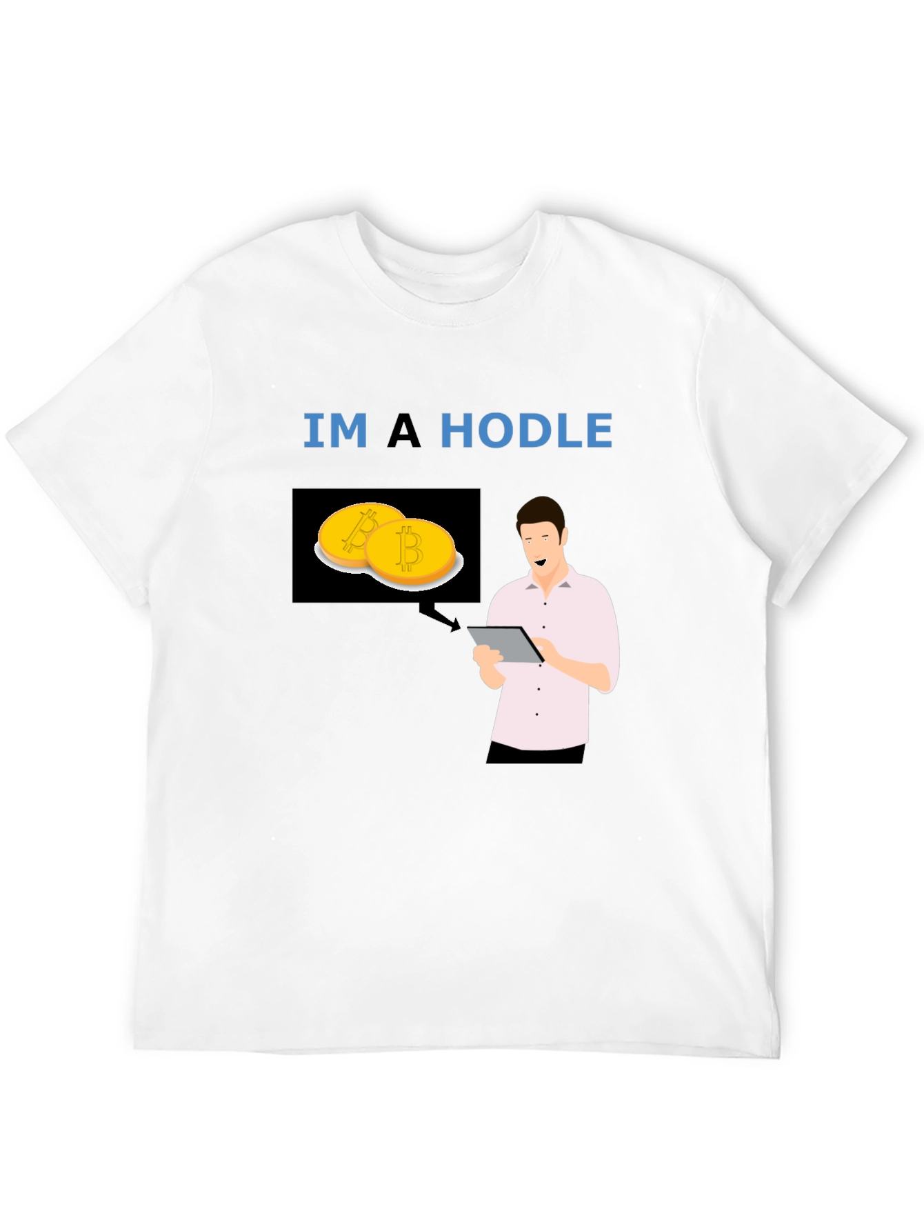 HODL Bitcoin T-Shirt - Crypto Investor Tee