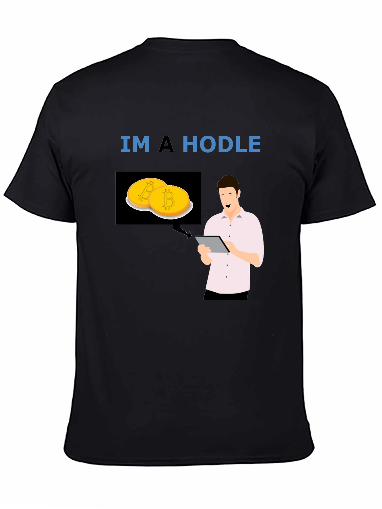 HODL Bitcoin T-Shirt - Crypto Investor Tee