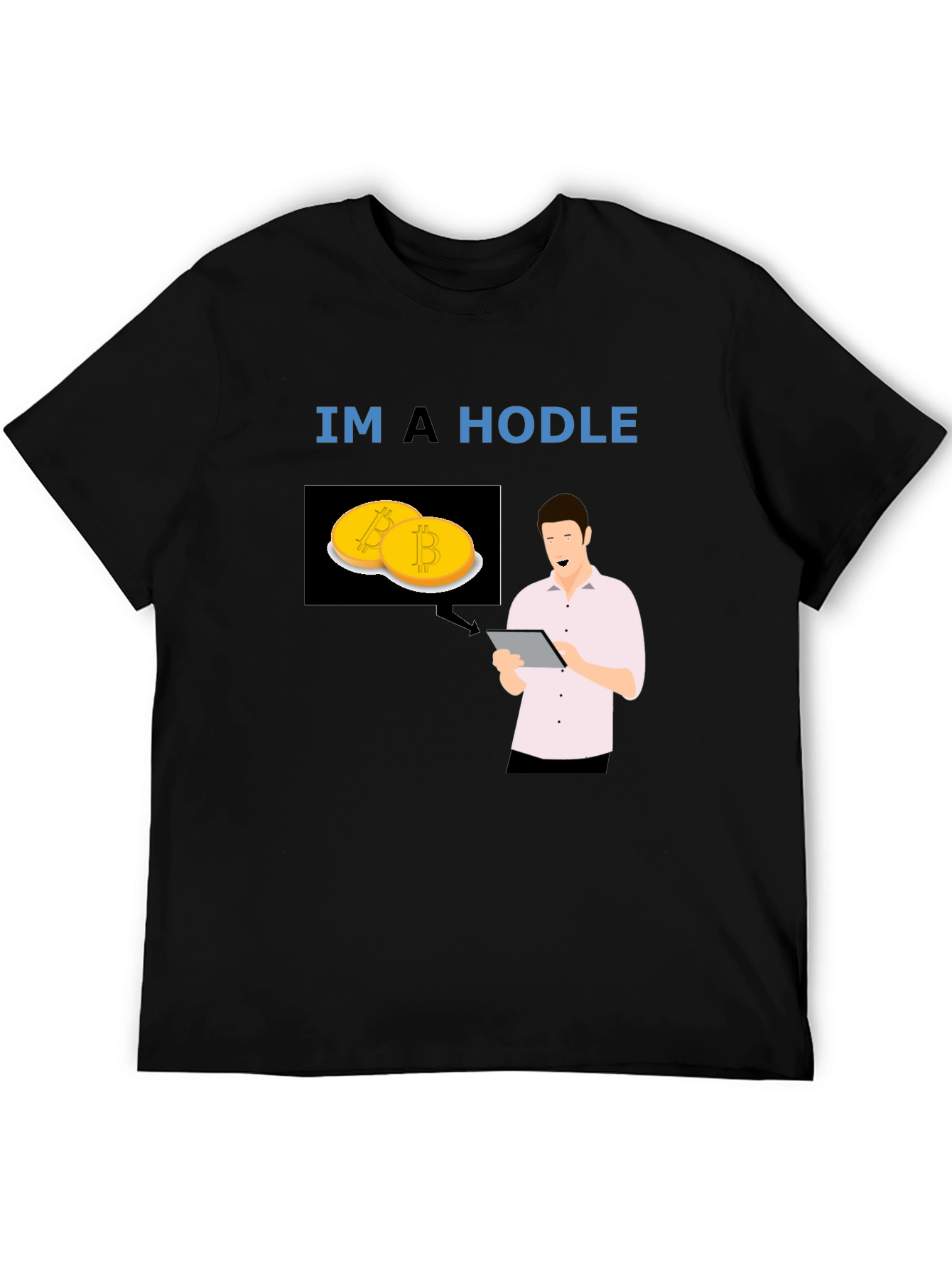 HODL Bitcoin T-Shirt - Crypto Investor Tee