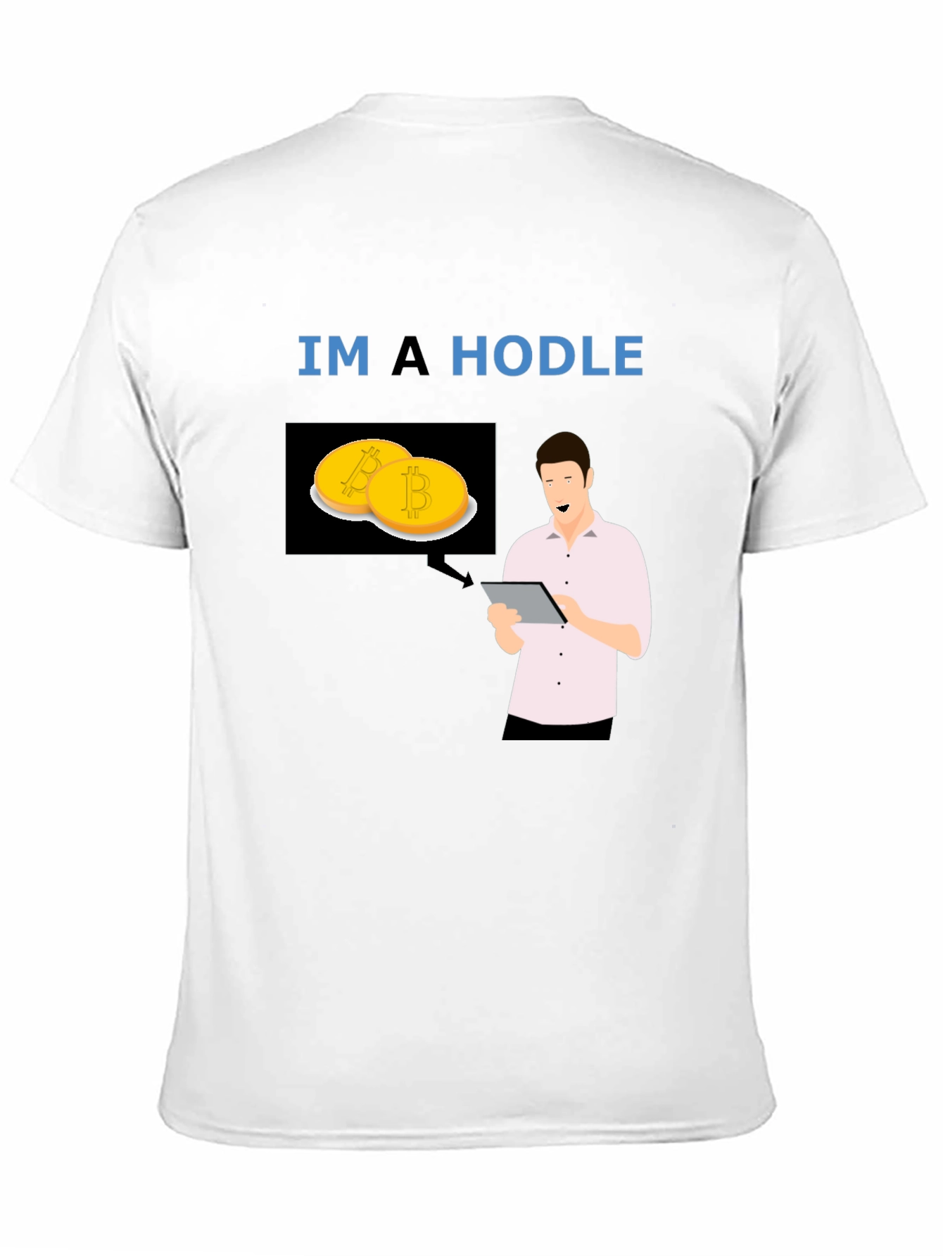HODL Bitcoin T-Shirt - Crypto Investor Tee