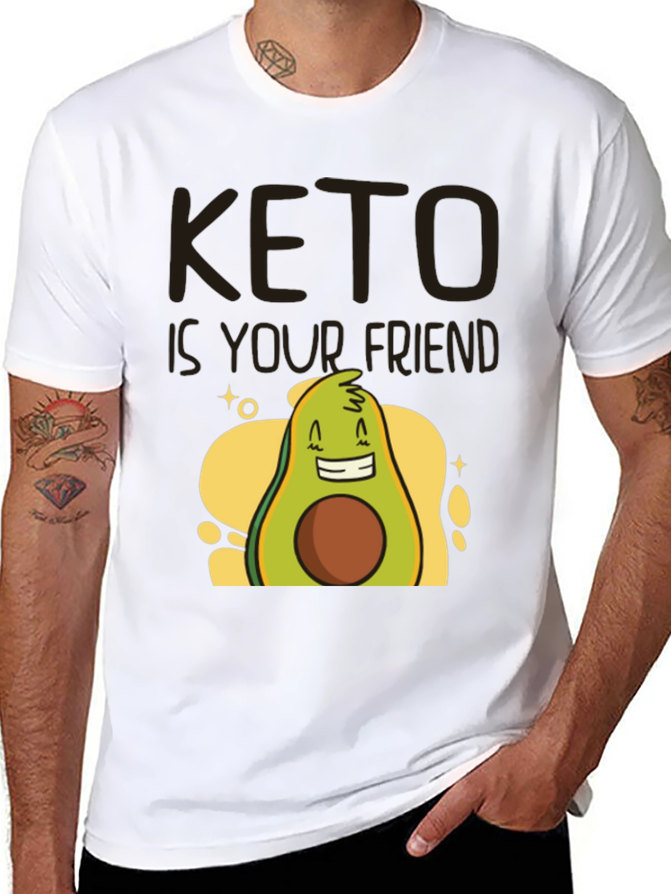 Keto Avocado T-Shirt - Unisex Graphic Tee