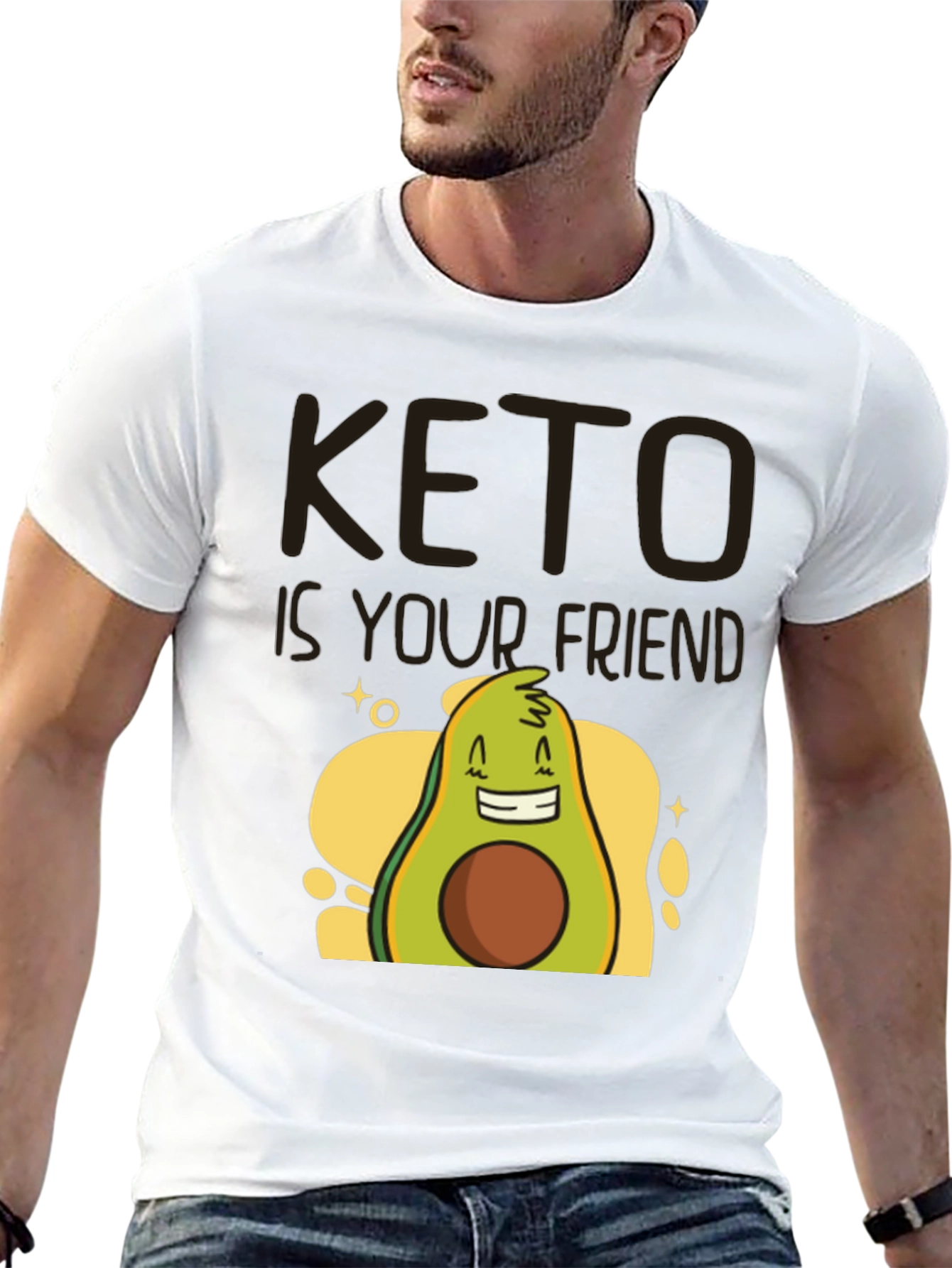 Keto Avocado T-Shirt - Unisex Graphic Tee