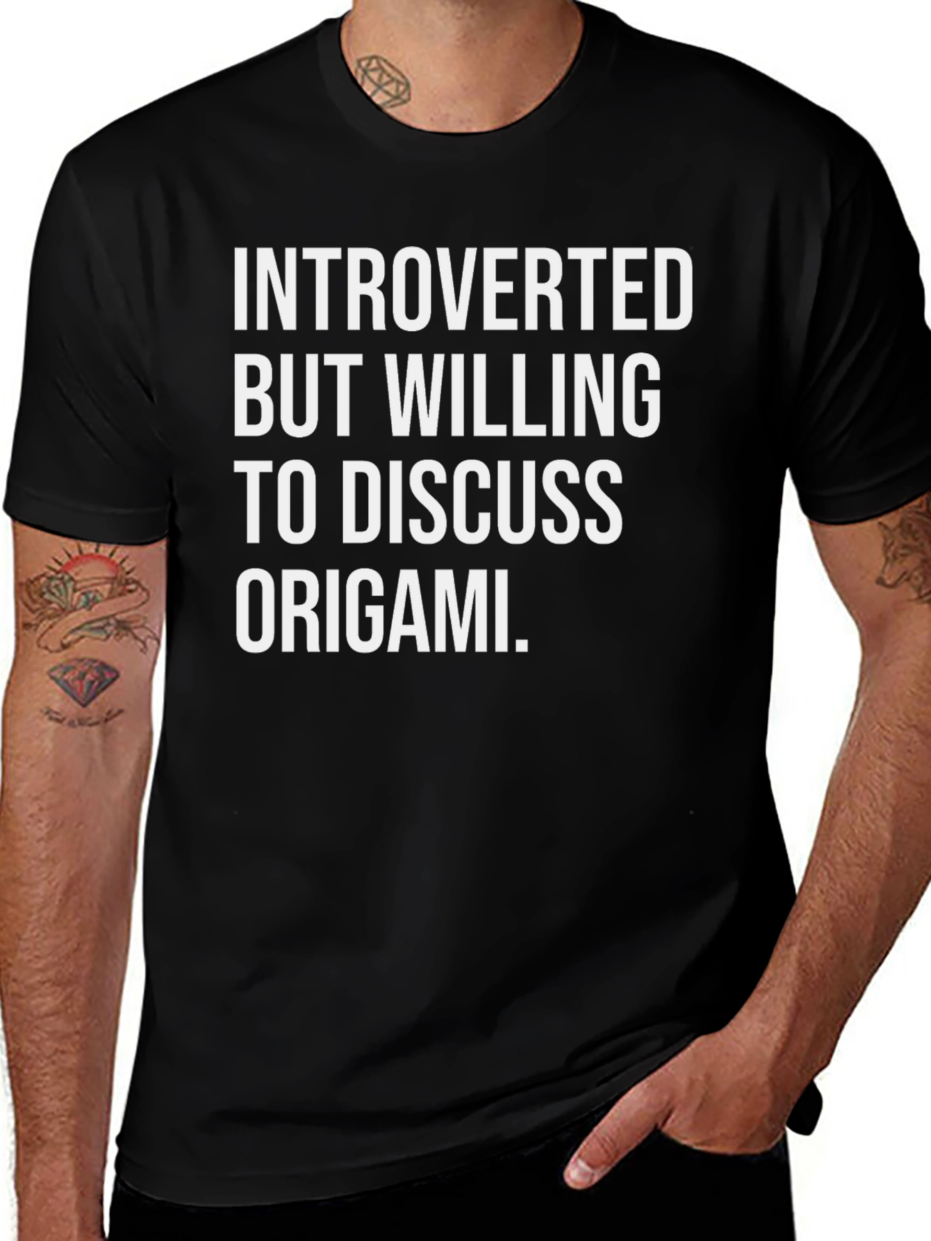 Introverted Origami T-Shirt