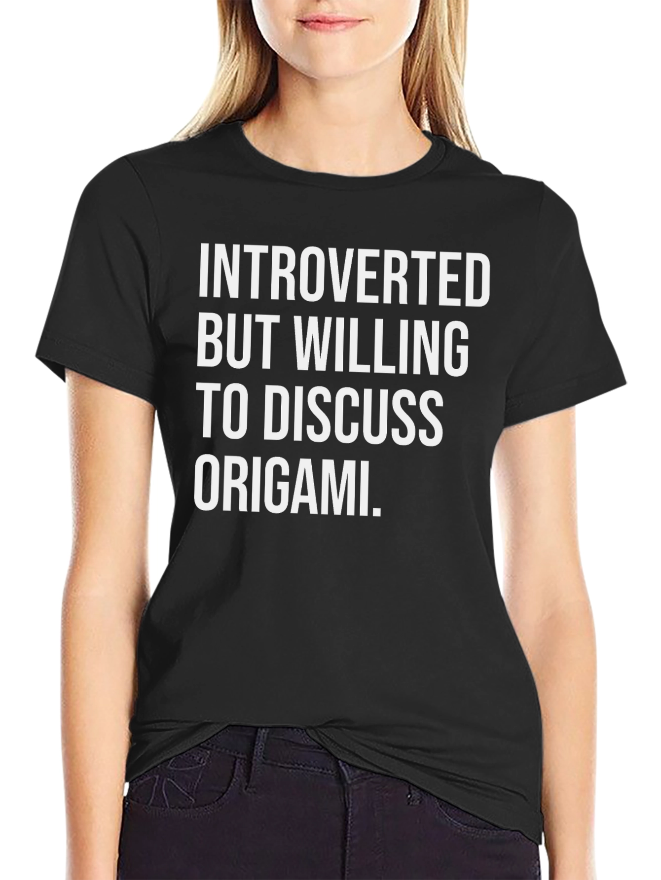 Introverted Origami T-Shirt
