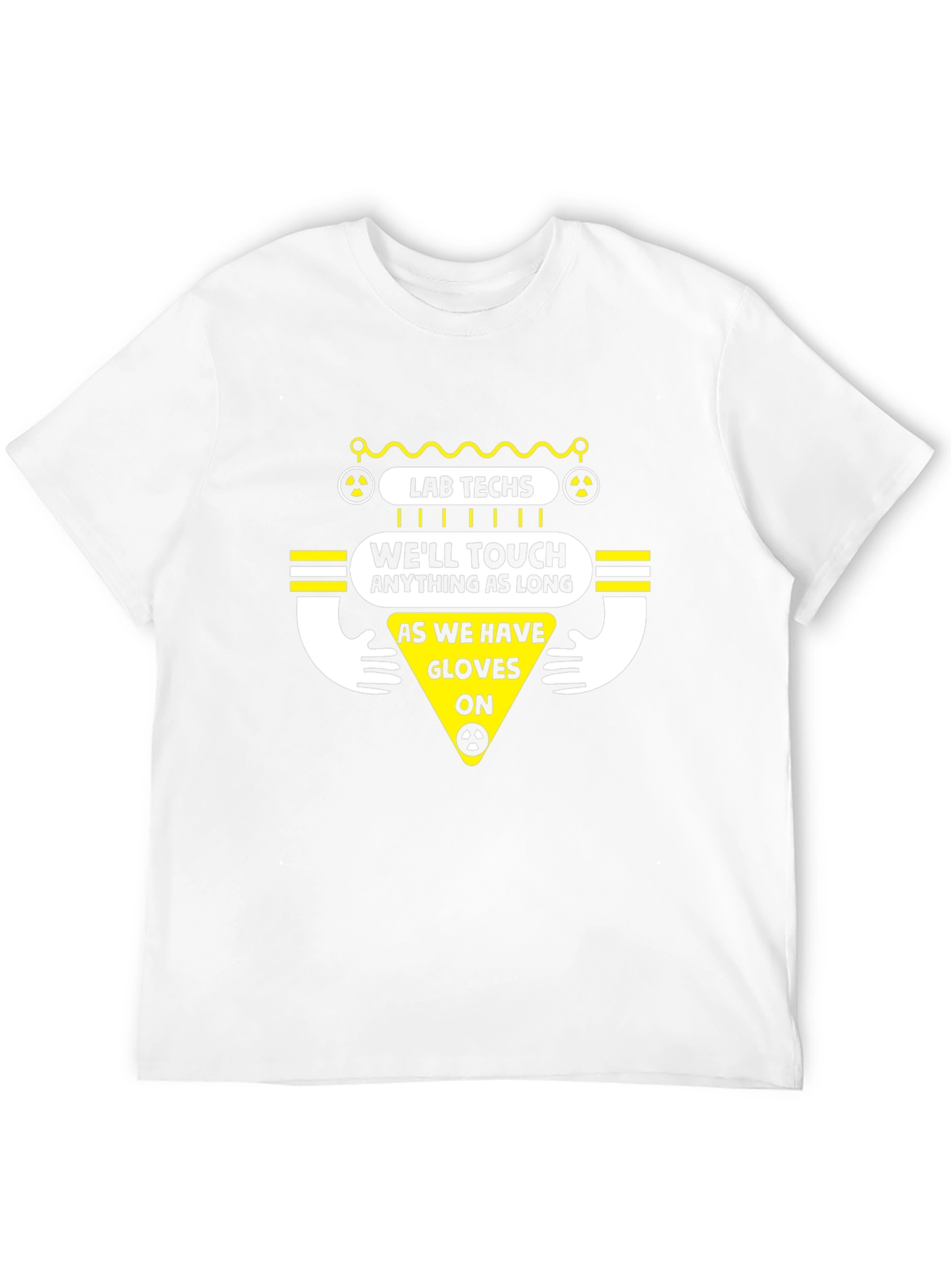 Lab Techs Glove Humor T-Shirt