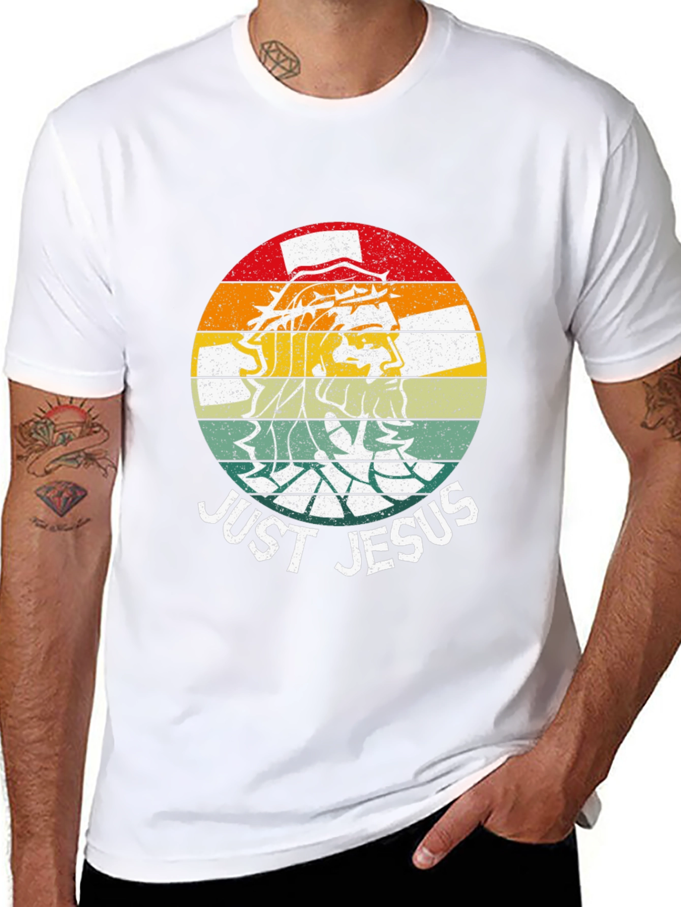 Just Jesus Graphic Tee - Religious Apparel
