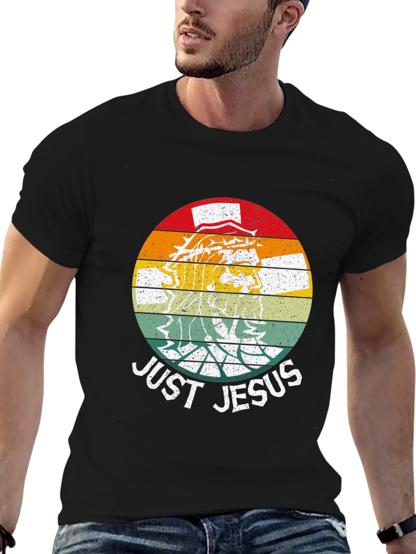 Just Jesus Graphic Tee - Religious Apparel