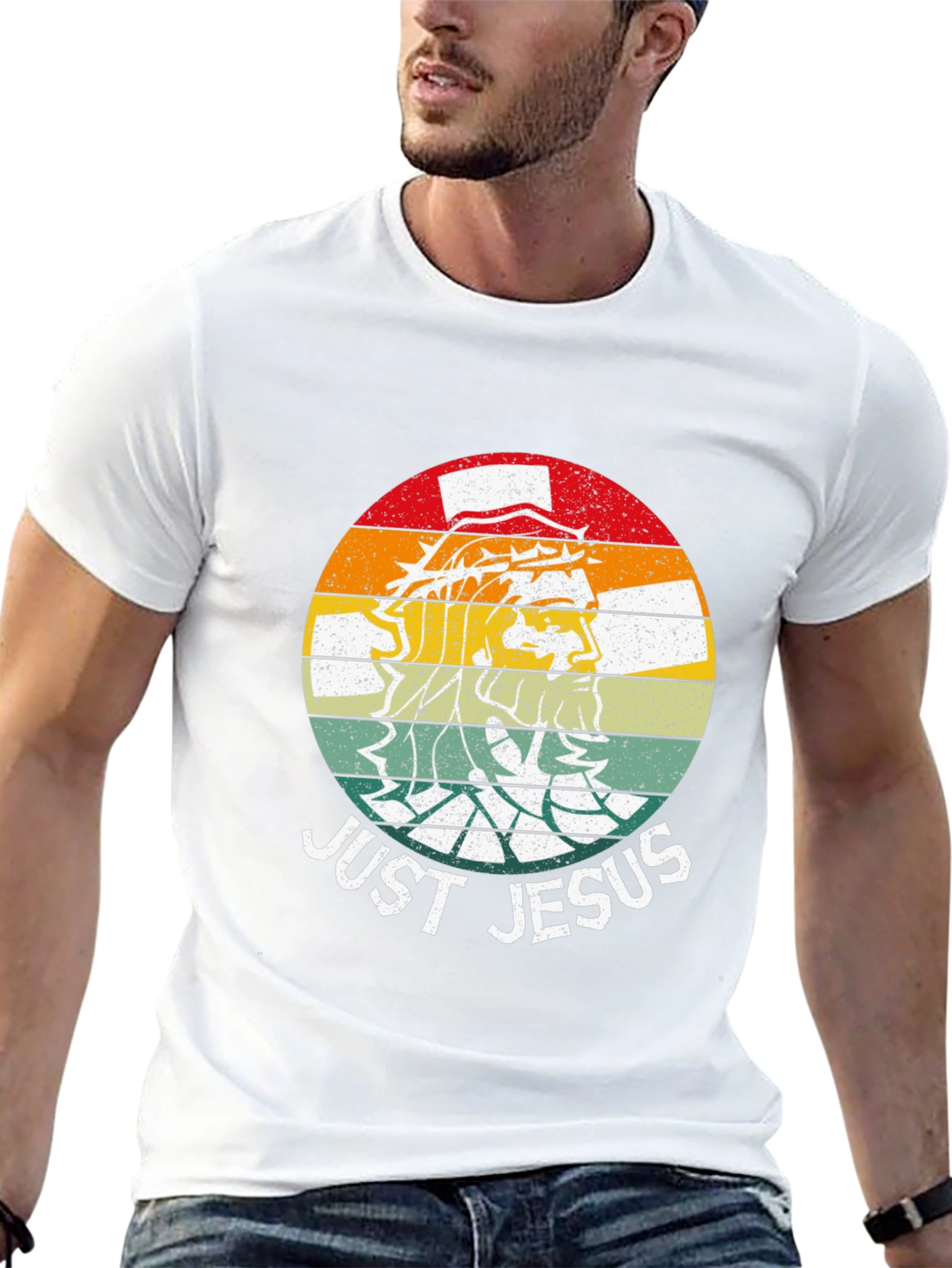 Just Jesus Graphic Tee - Religious Apparel