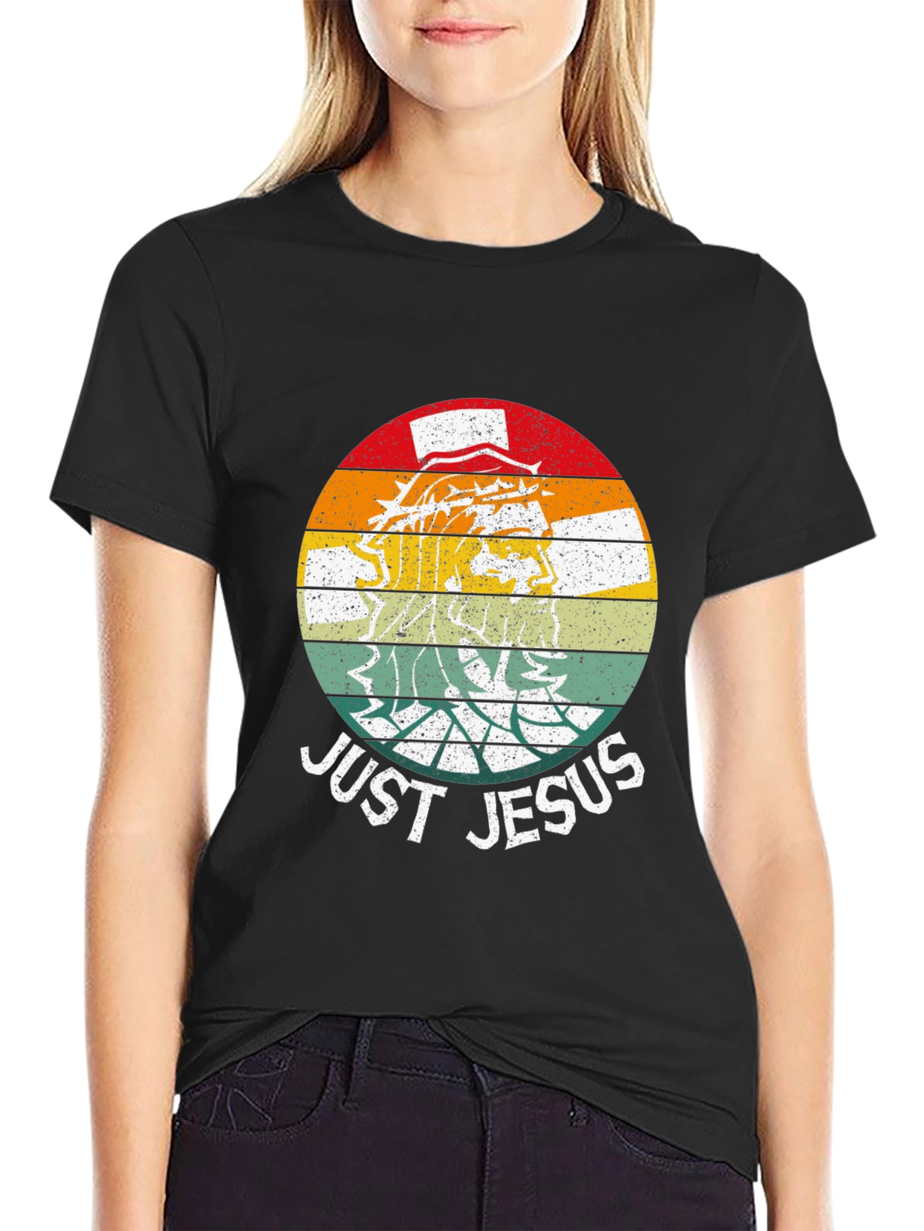 Just Jesus Graphic Tee - Religious Apparel