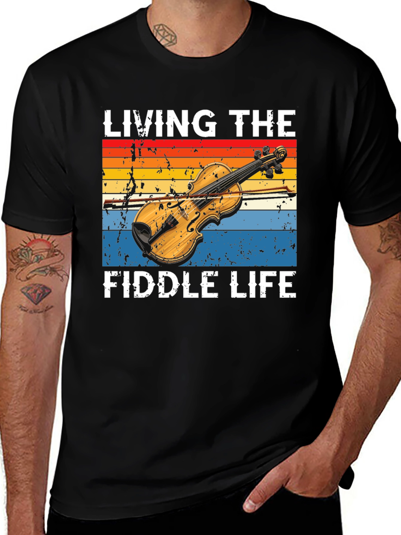 Living the Fiddle Life T-Shirt