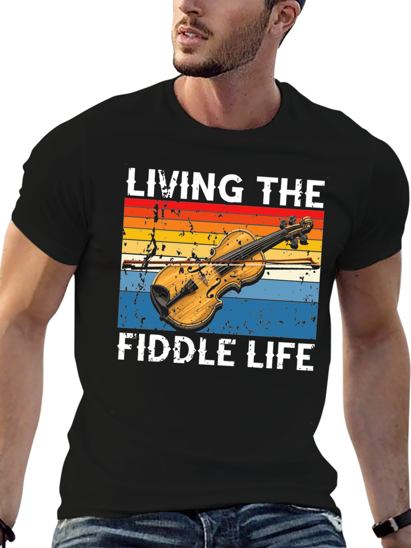 Living the Fiddle Life T-Shirt