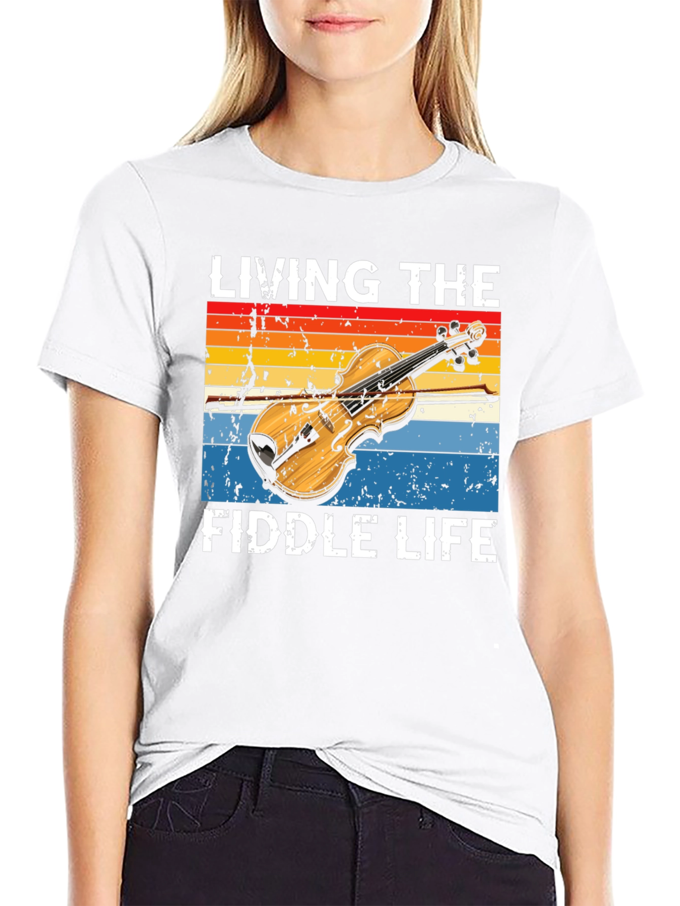 Living the Fiddle Life T-Shirt