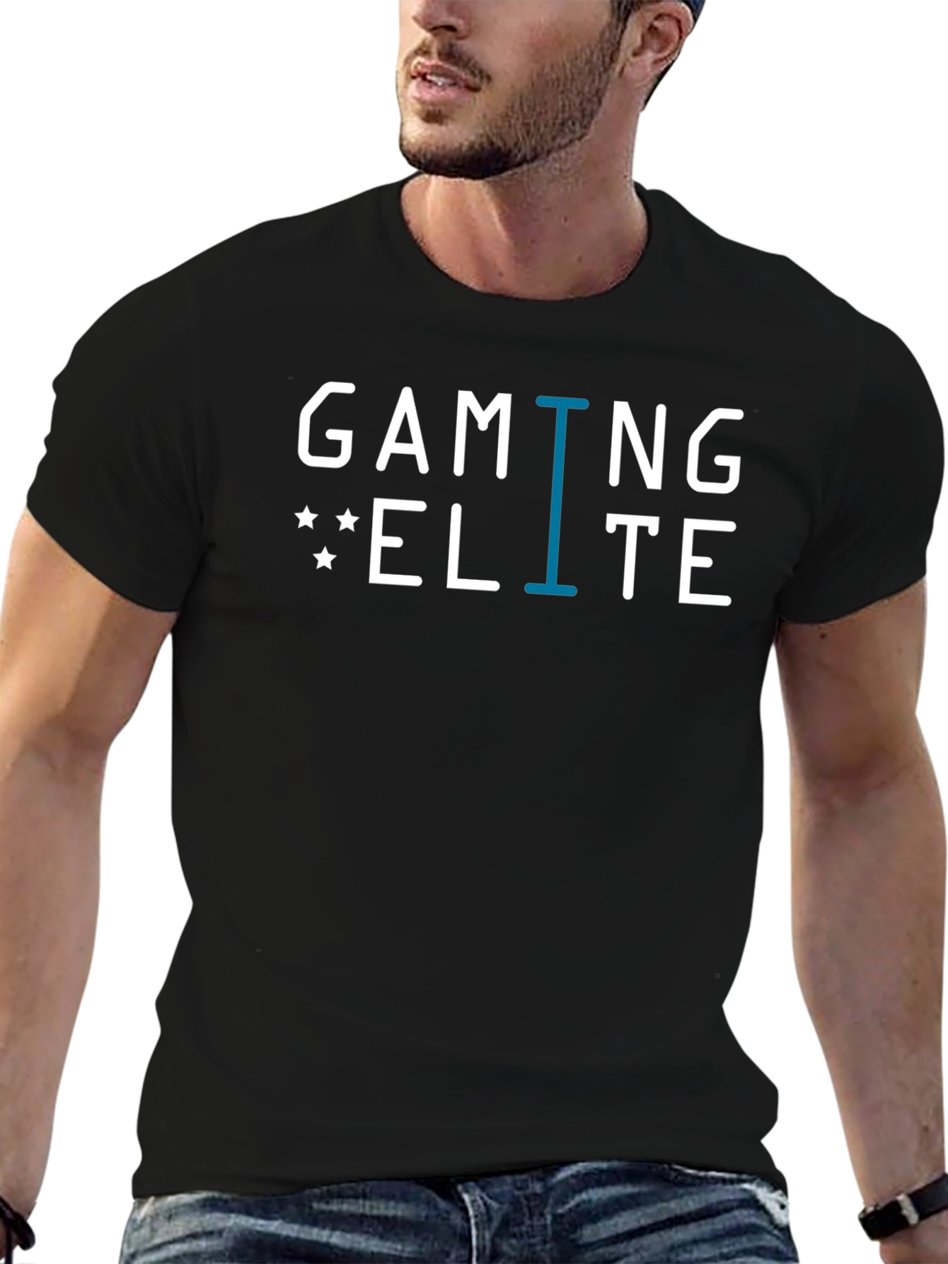 Gaming Elite Black T-Shirt