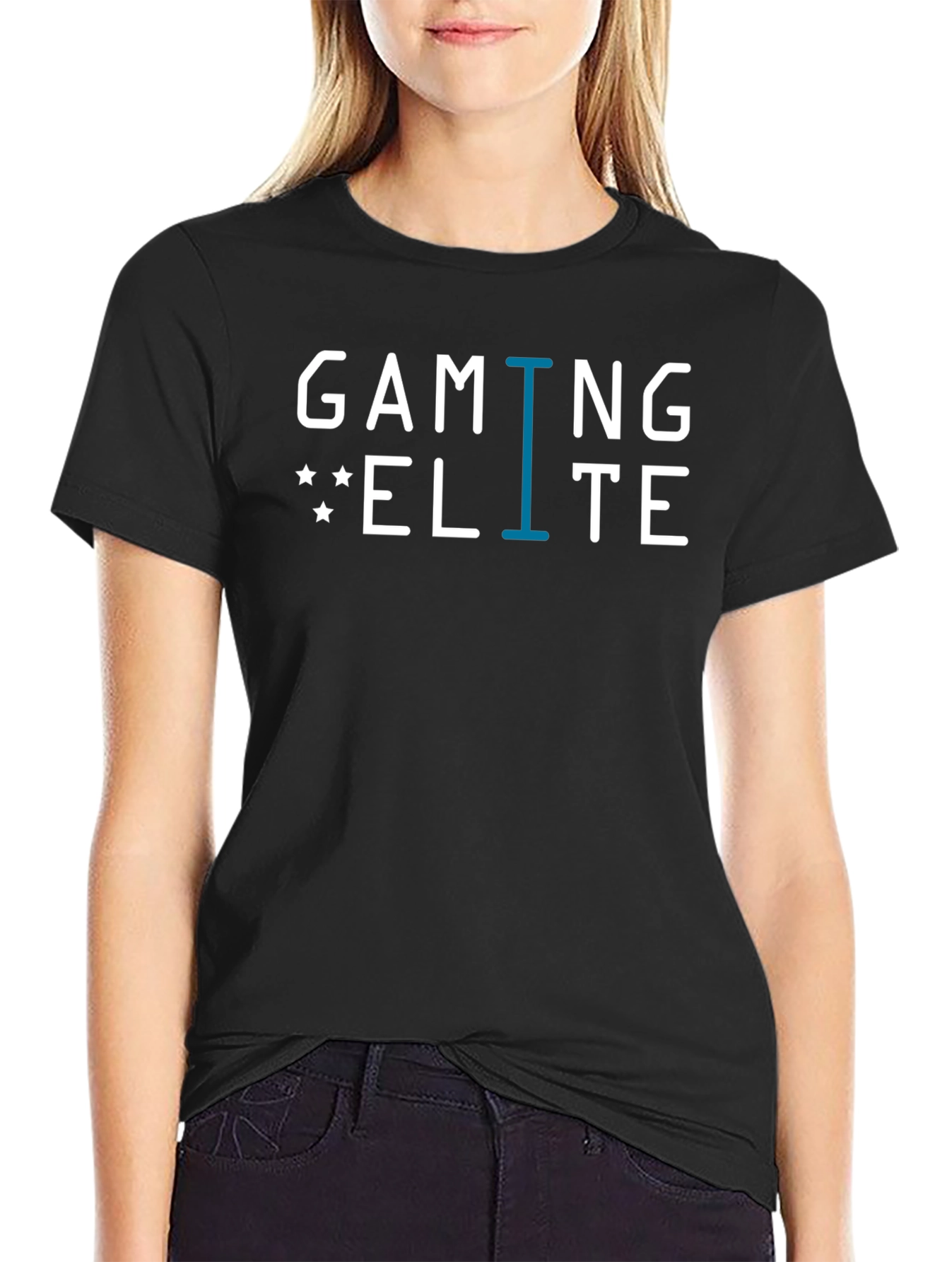 Gaming Elite Black T-Shirt