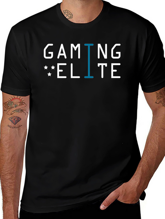 Gaming Elite Black T-Shirt