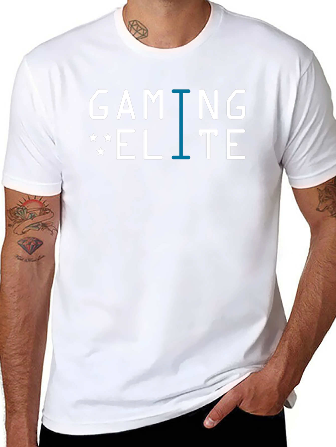 Gaming Elite Black T-Shirt