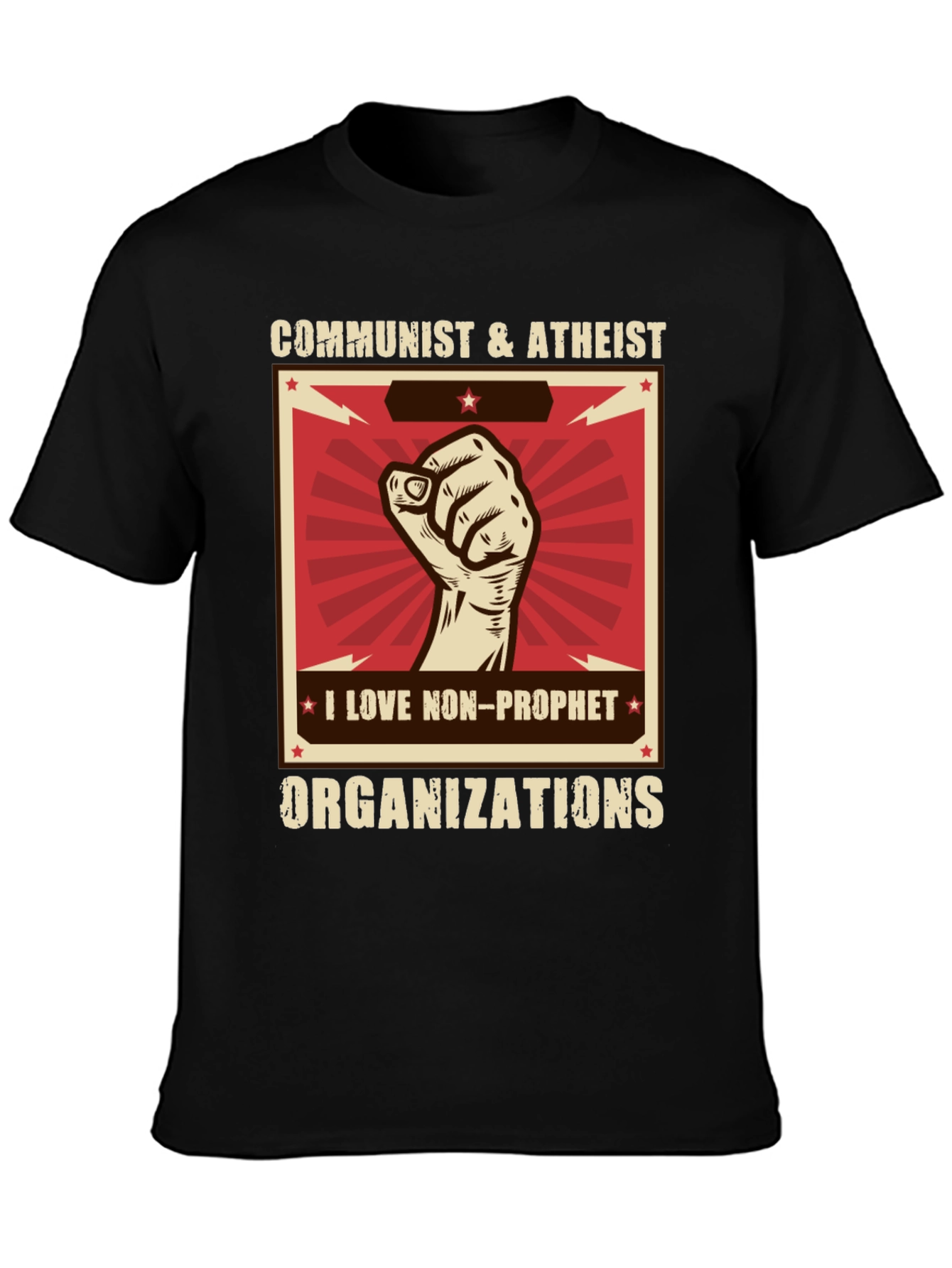 Communist & Atheist T-Shirt - Non-Profit Love!