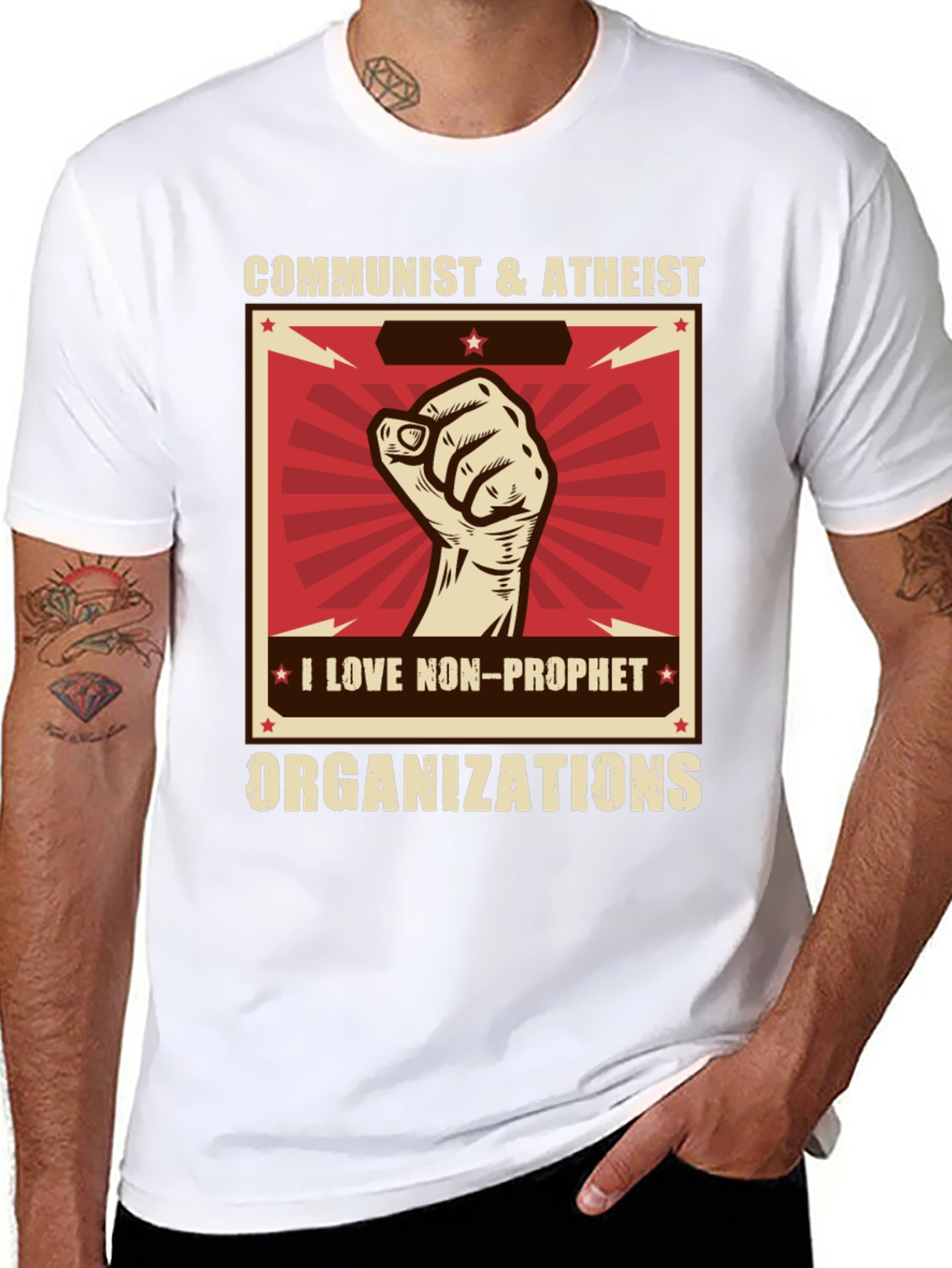 Communist & Atheist T-Shirt - Non-Profit Love!