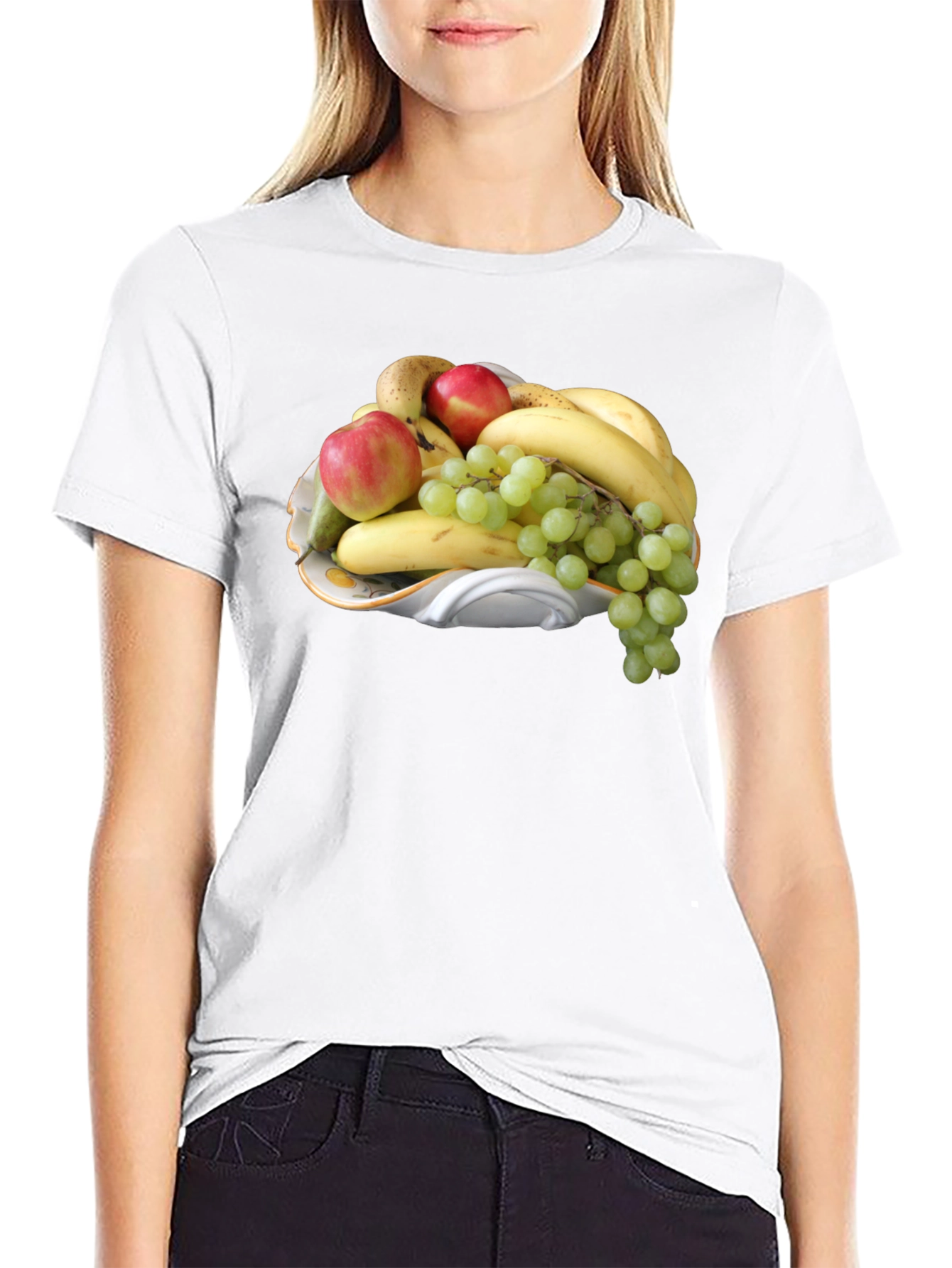 Fruit Bowl Graphic T-Shirt - Casual Wear