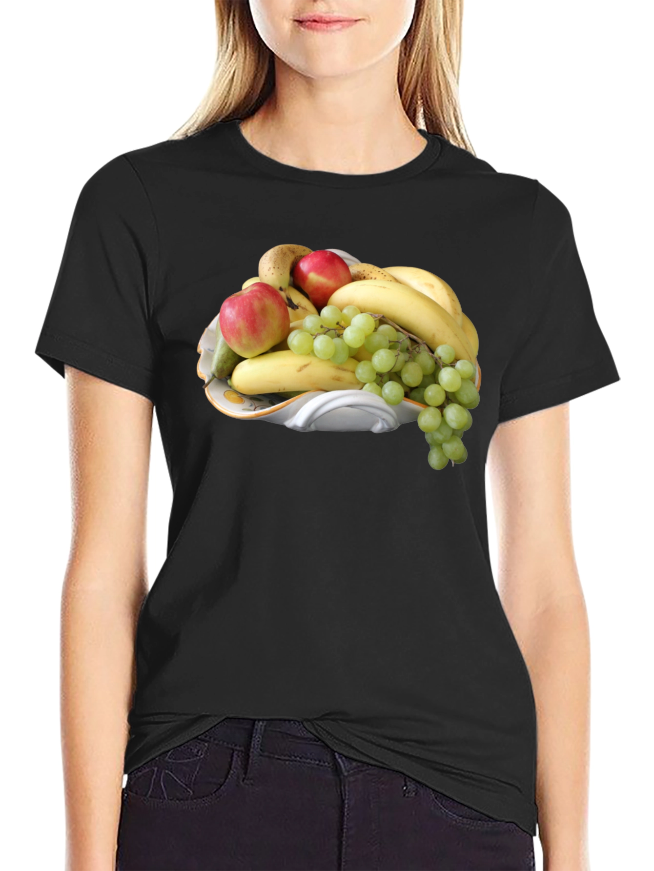 Fruit Bowl Graphic T-Shirt - Casual Wear