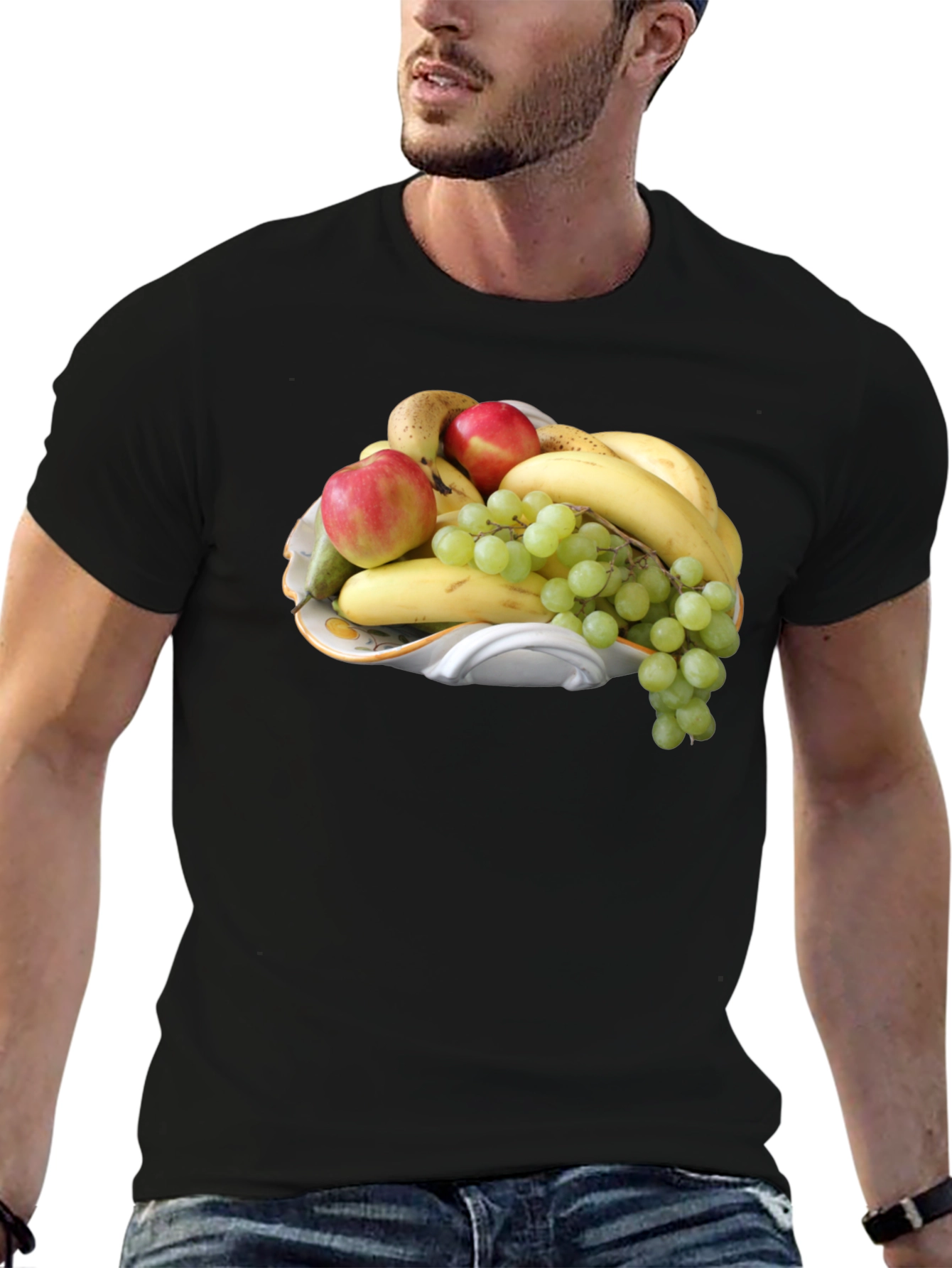 Fruit Bowl Graphic T-Shirt - Casual Wear