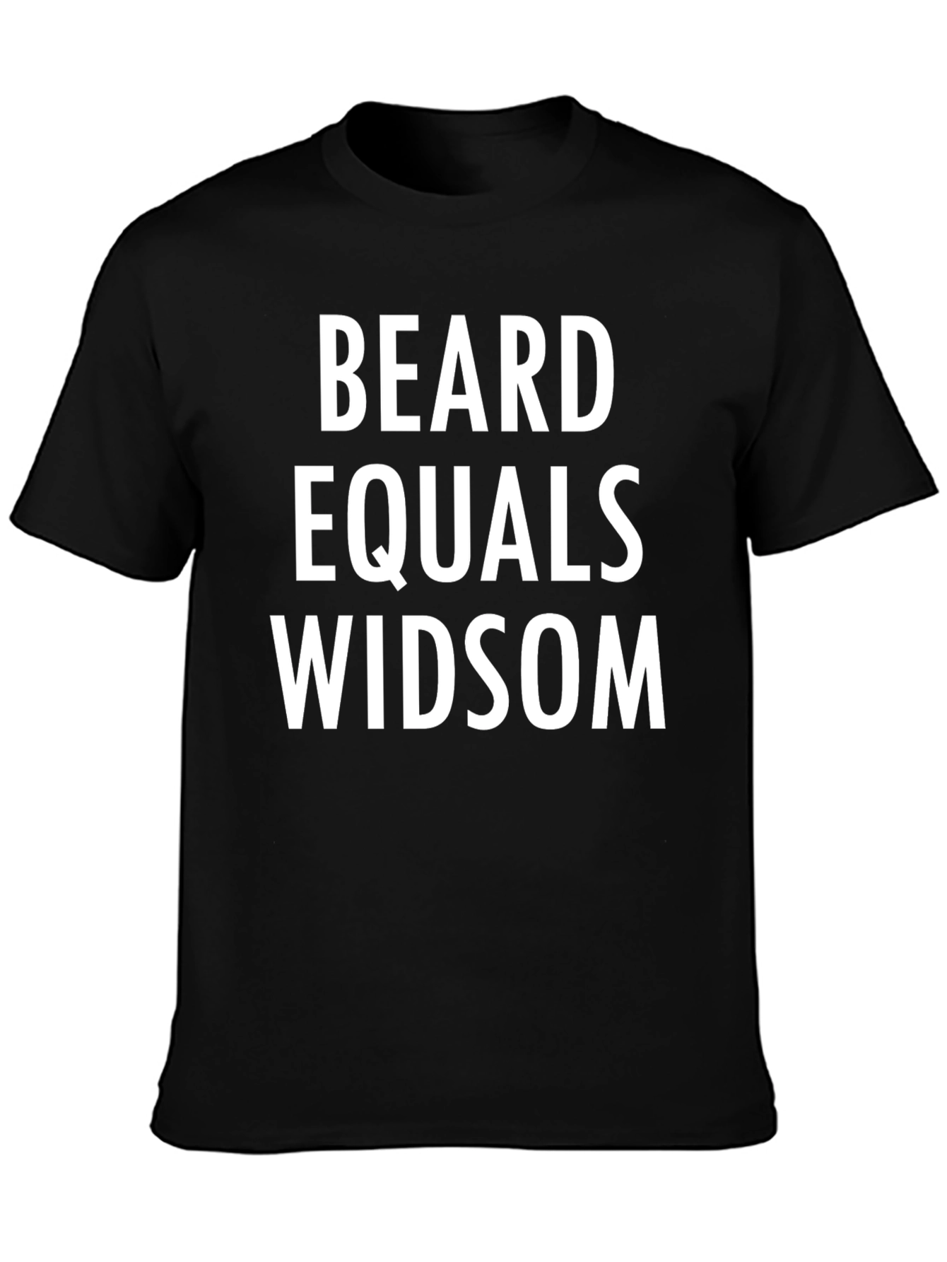 Beard Equals Wisdom Graphic Tee