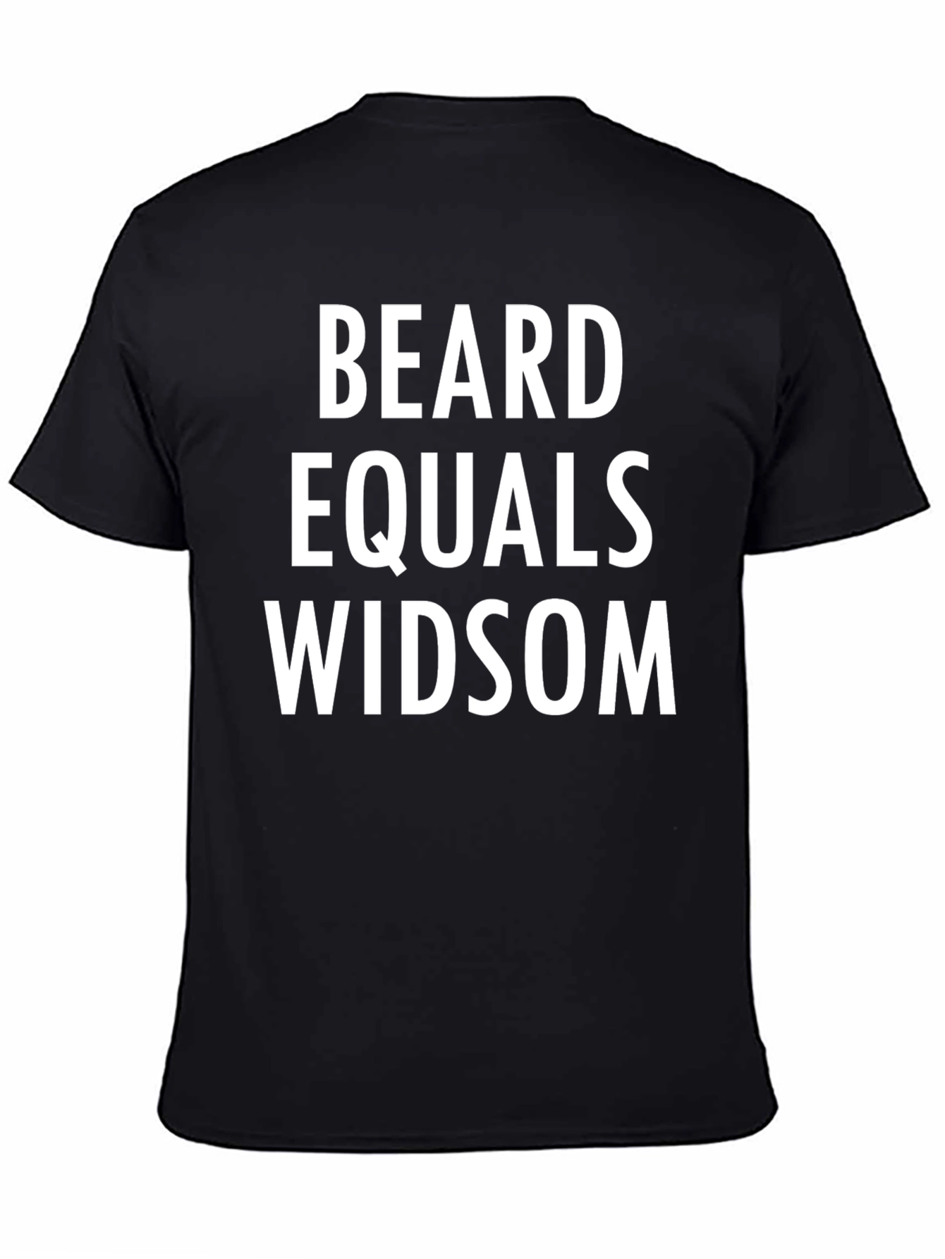 Beard Equals Wisdom Graphic Tee