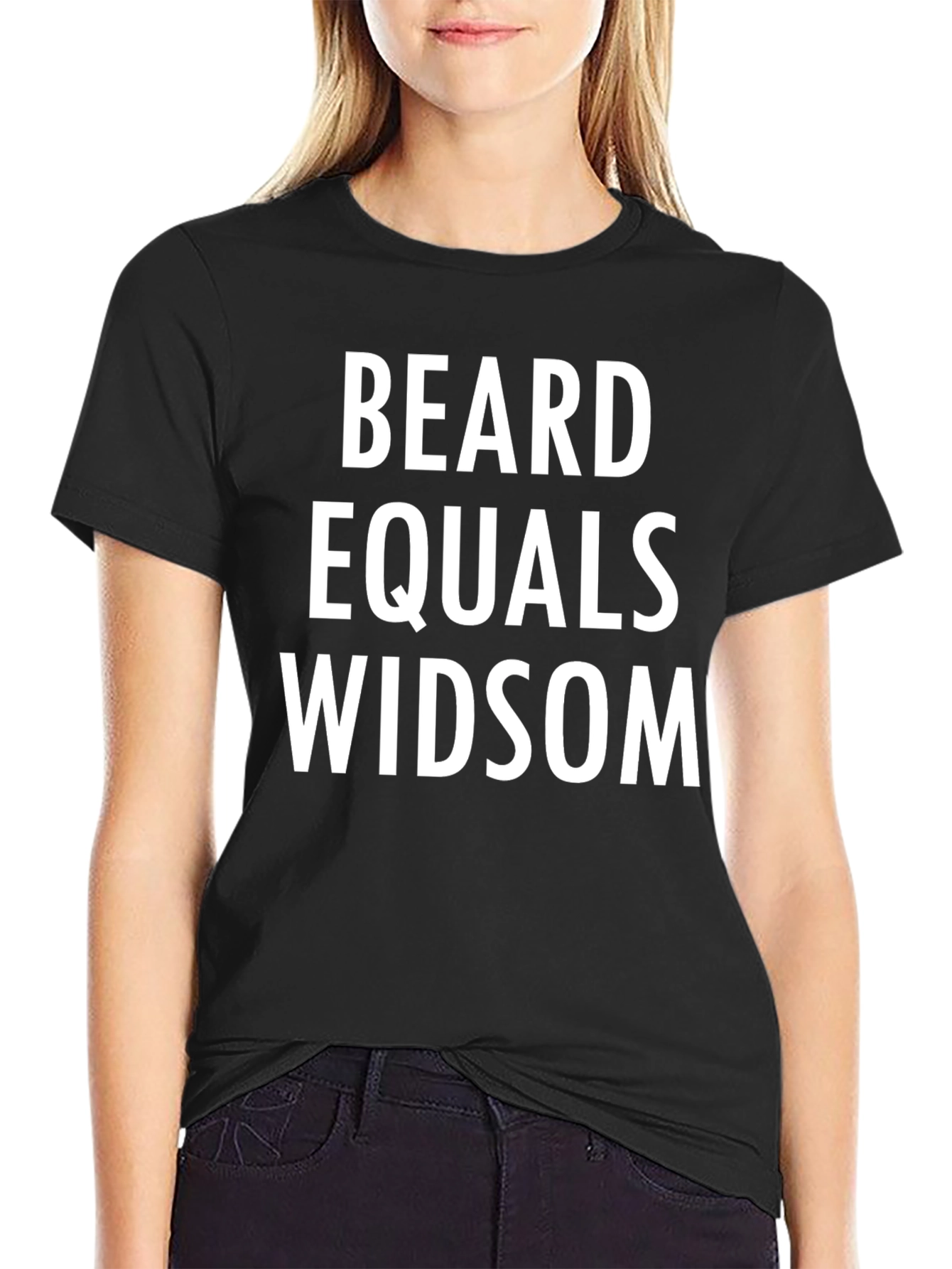 Beard Equals Wisdom Graphic Tee
