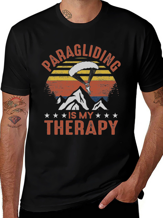 Paragliding Is My Therapy T-Shirt