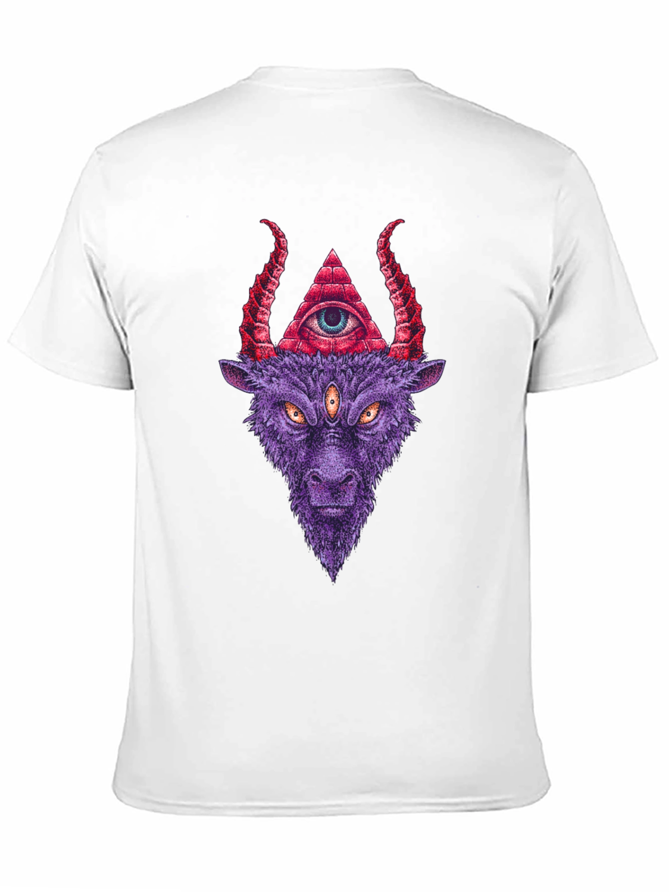 Baphomet Graphic T-Shirt - Occult Style Tee