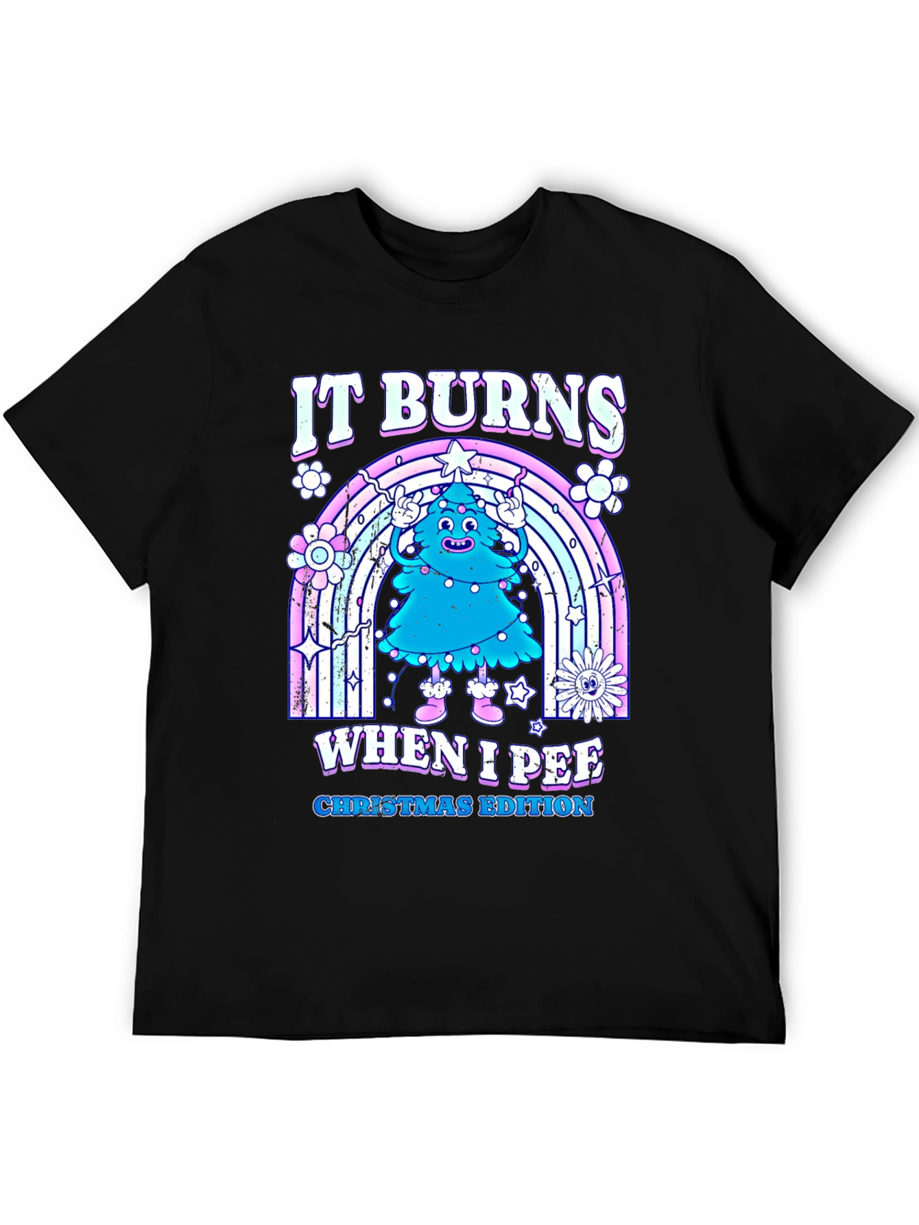 It Burns When I Pee Funny Christmas T-Shirt