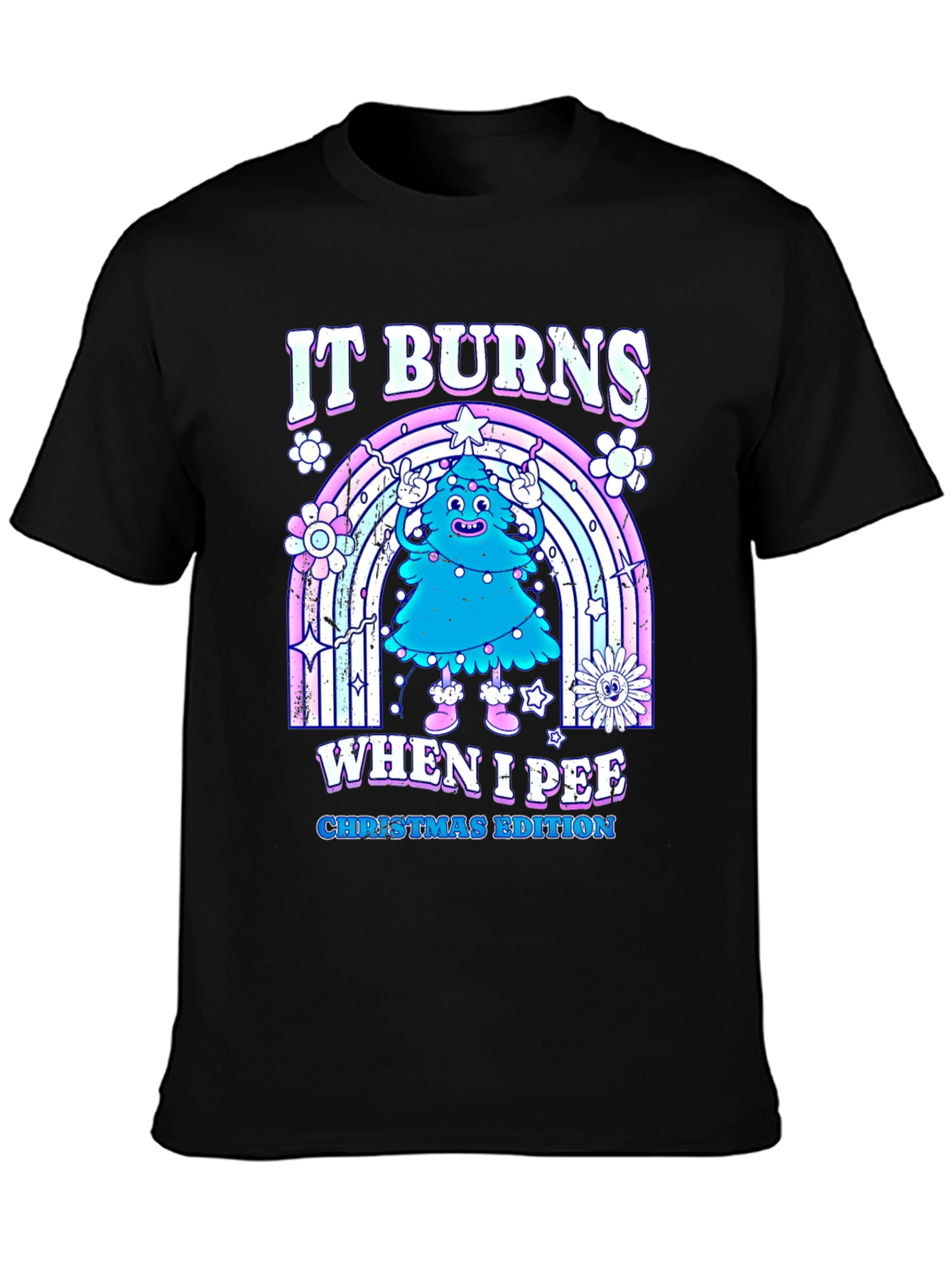 It Burns When I Pee Funny Christmas T-Shirt