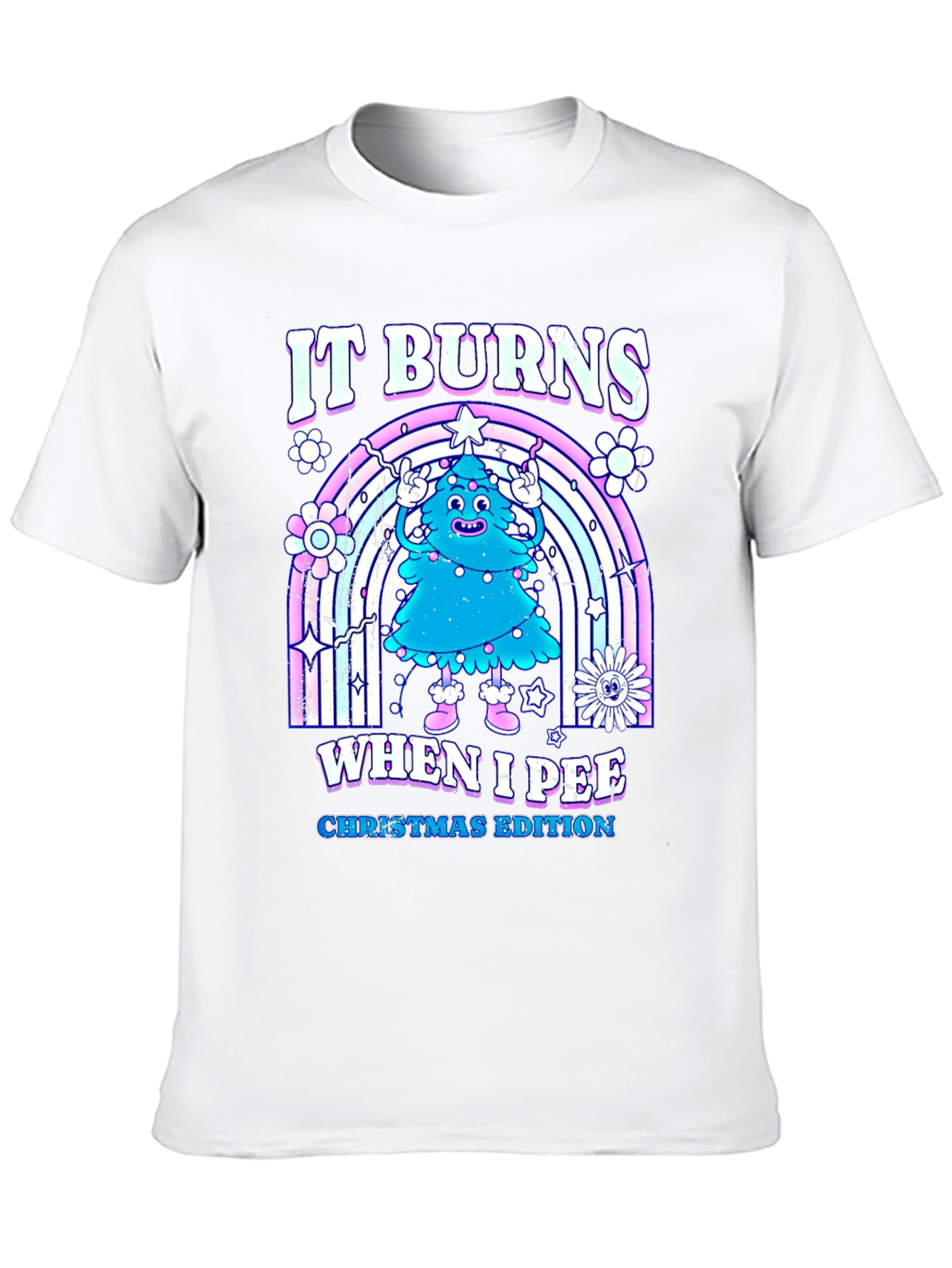 It Burns When I Pee Funny Christmas T-Shirt